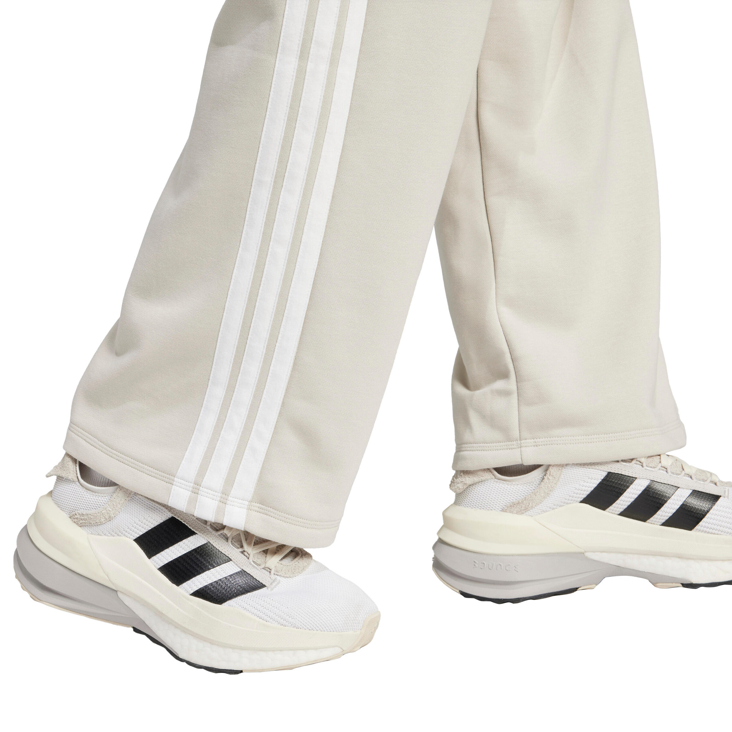 Pantalon french terry bas droit 3 bandes Essentials 6/6