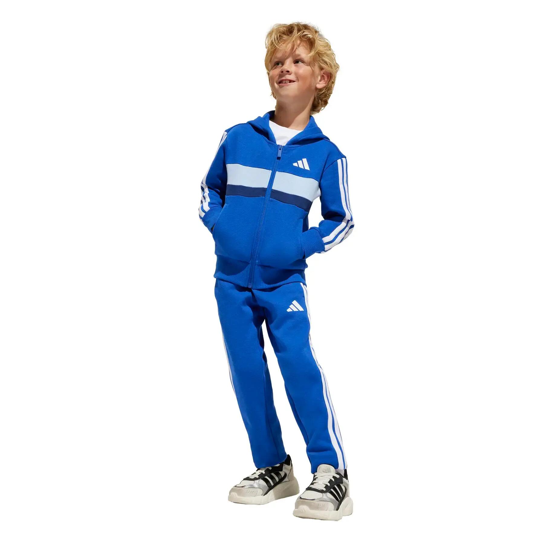 Fato de treino de 3 riscas para criança adidas Seasonal Essentials Tiberio 4/7