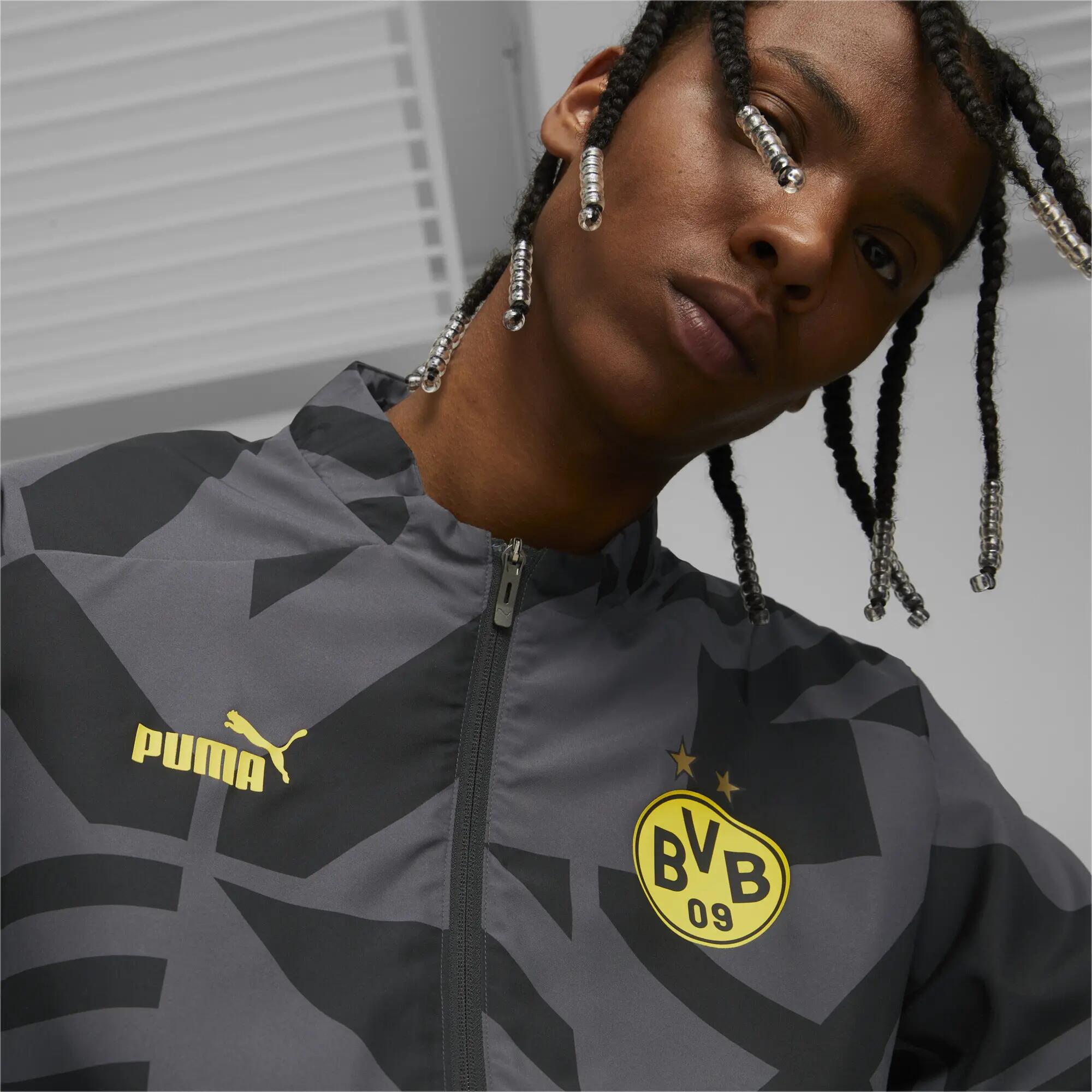 Blouson d’avant-match de football Borussia Dortmund Homme PUMA 3/5