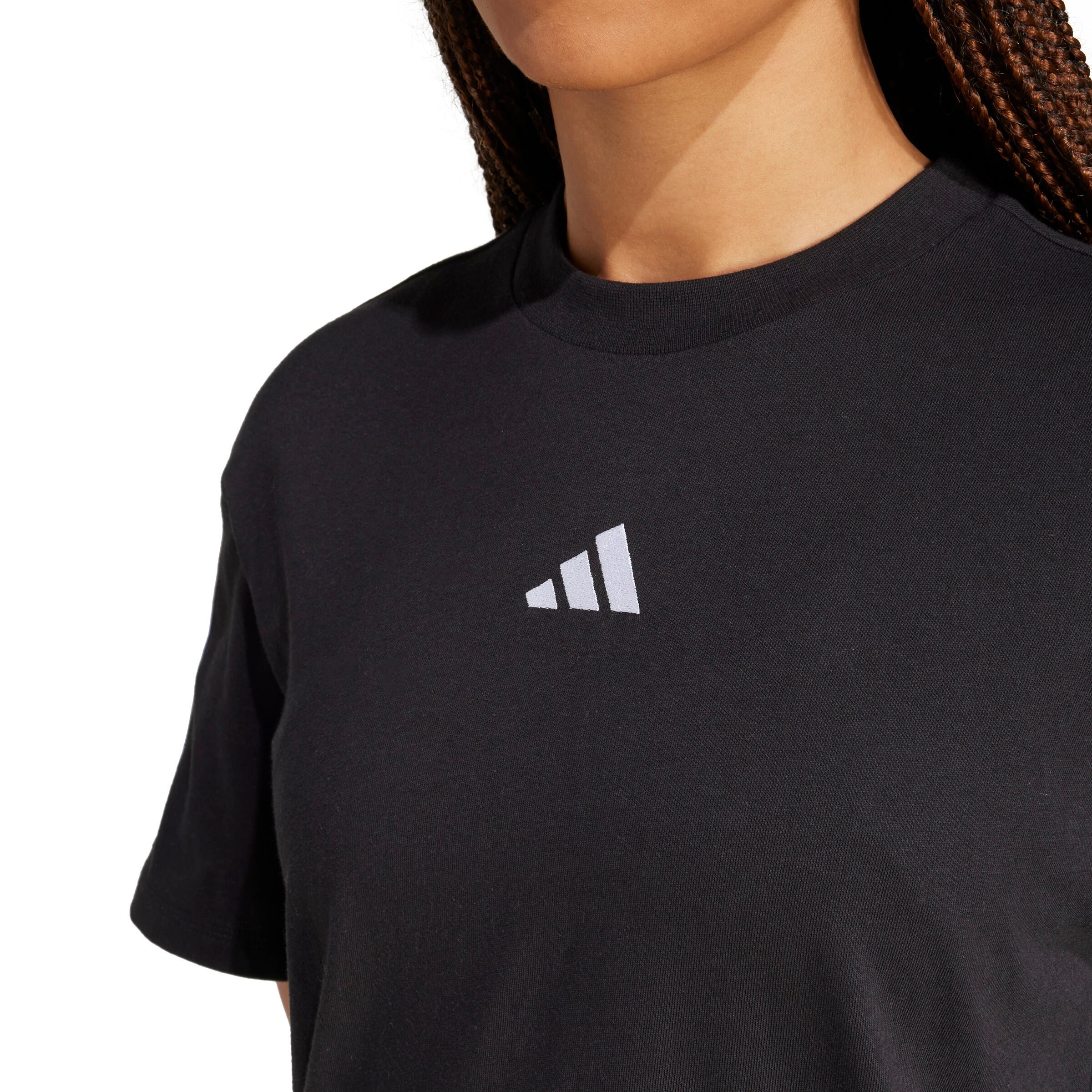 T-shirt da donna adidas Essentials 3-Stripes 5/6