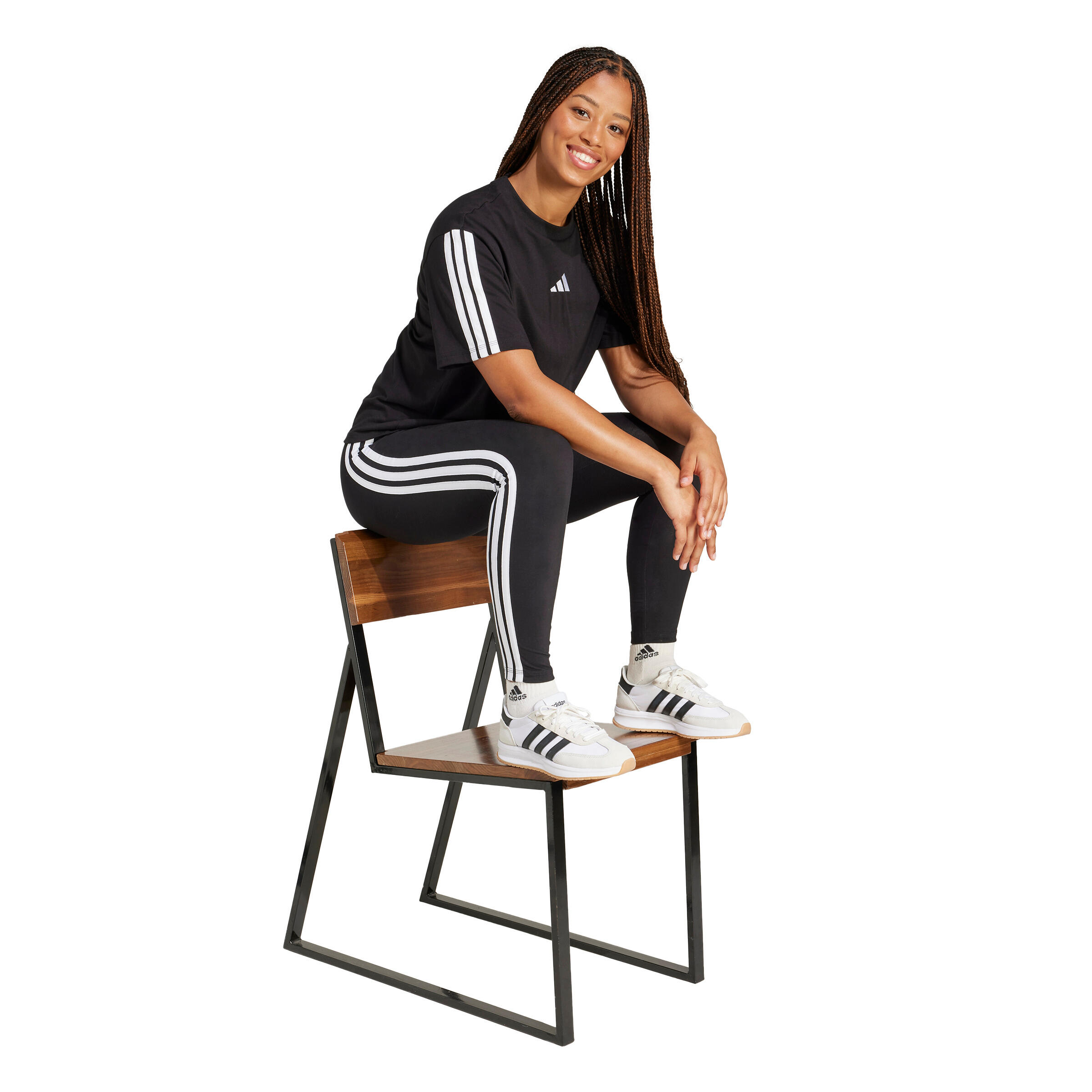 T-shirt da donna adidas Essentials 3-Stripes 4/6
