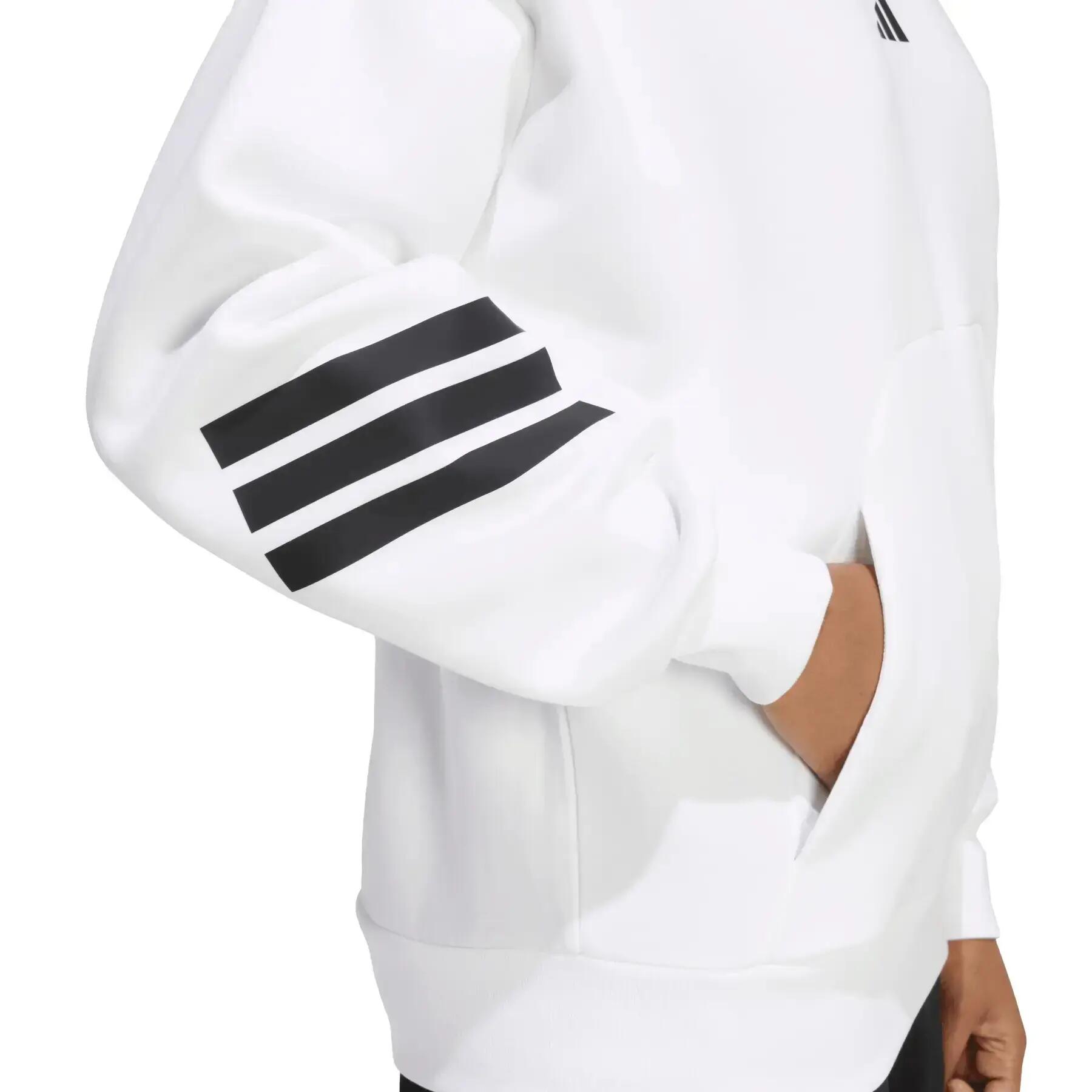Future Icons 3-Streifen Hoodie 6/7