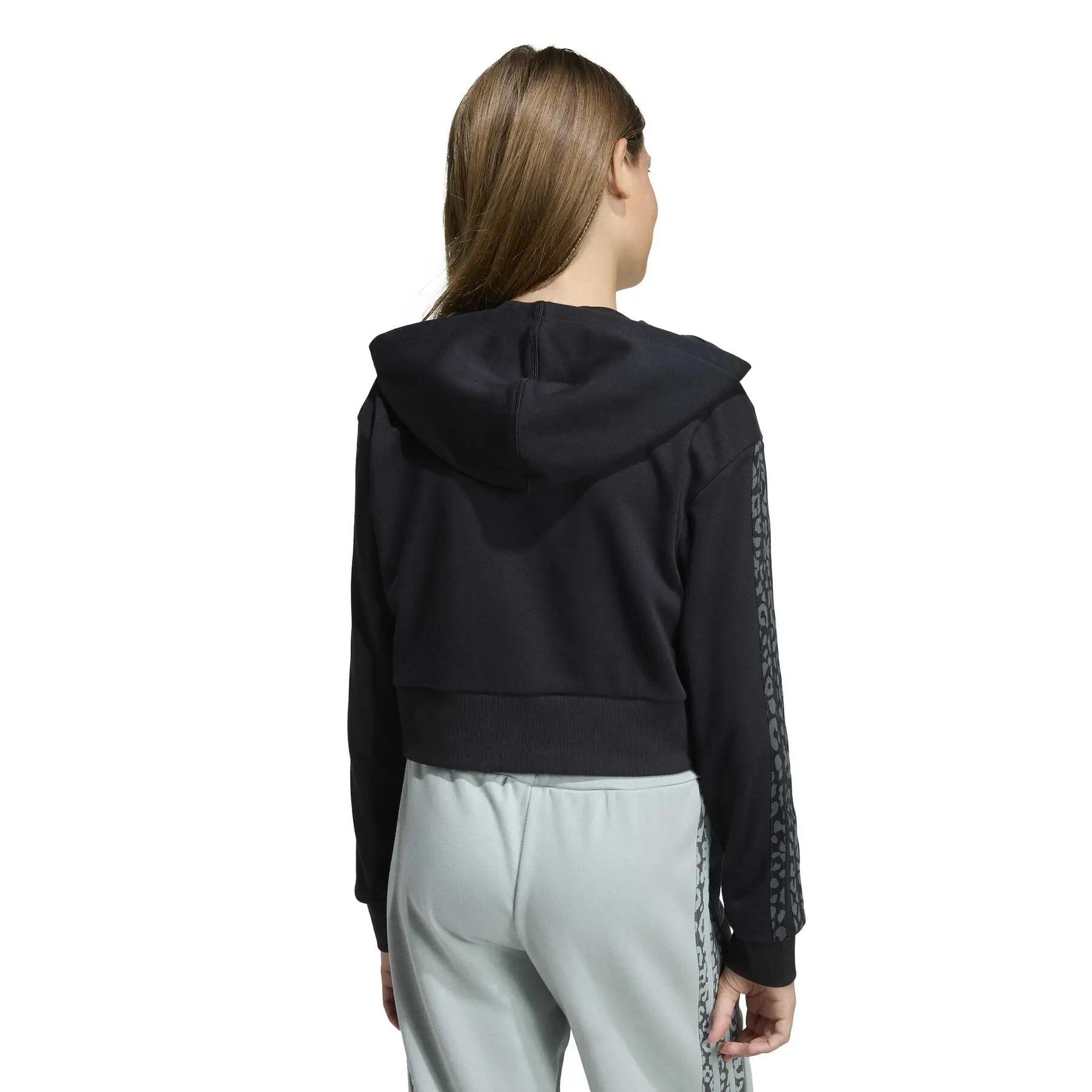 Sudadera con capucha infantil adidas Seasonals Animal 5/5