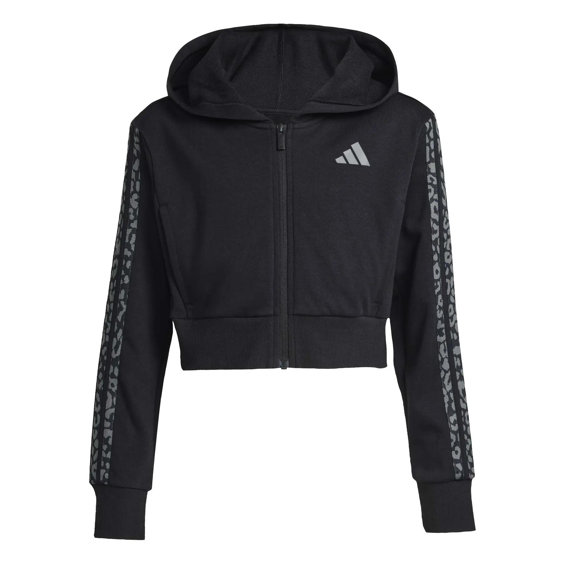 Felpa da bambina con cappuccio adidas Seasonals Animal 1/5