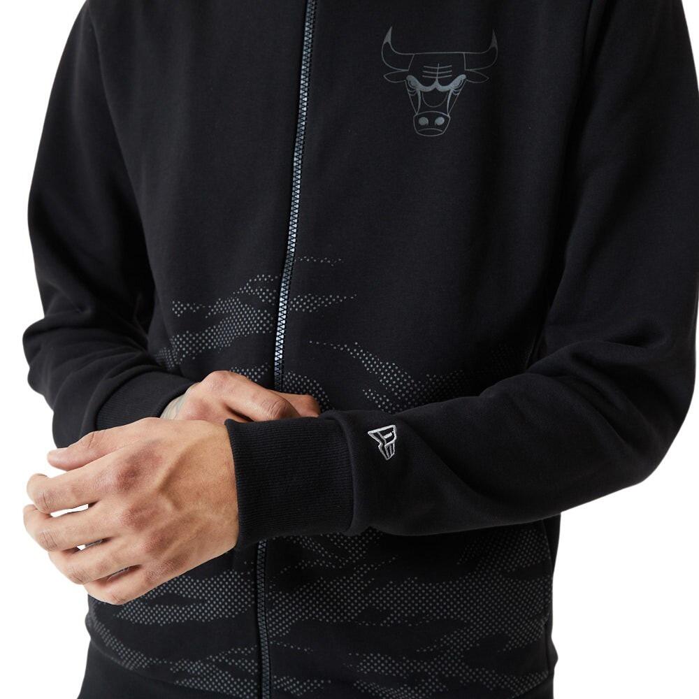 Sweatshirt met rits New Era Chicago Bulls 4/5