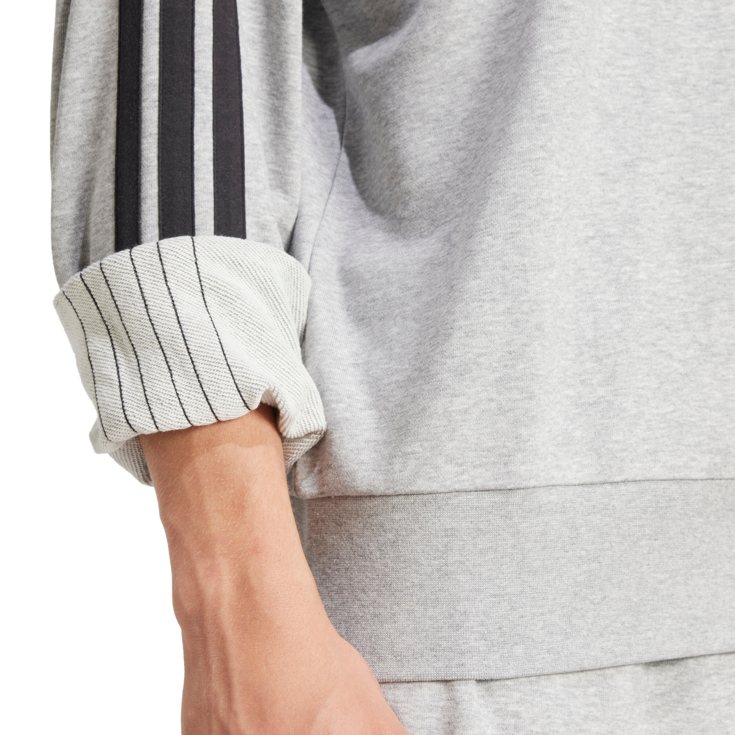 Sweat-shirt French terry 3 bandes Essentials 6/6