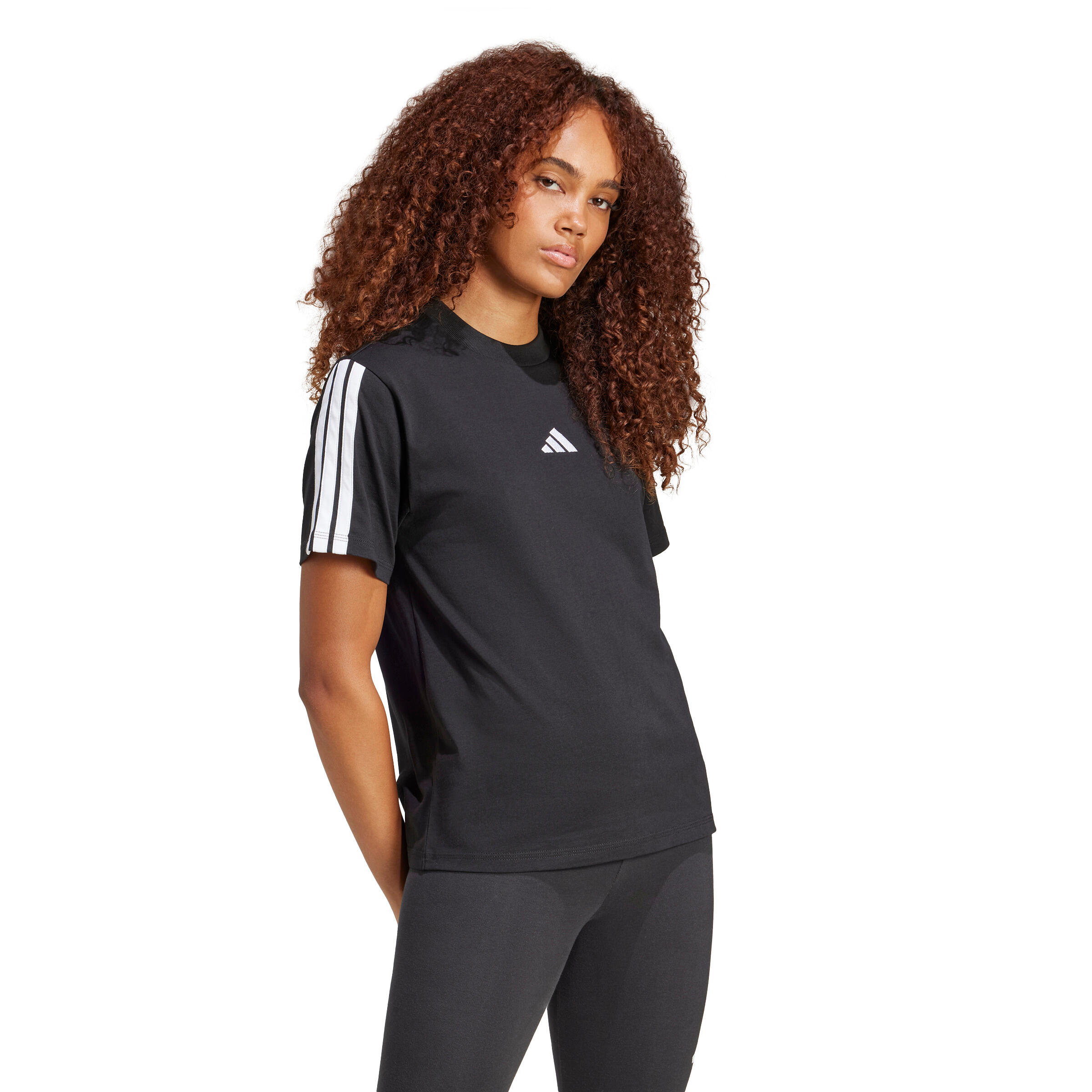 T-shirt femme adidas Essentials 3-Stripes 3/6