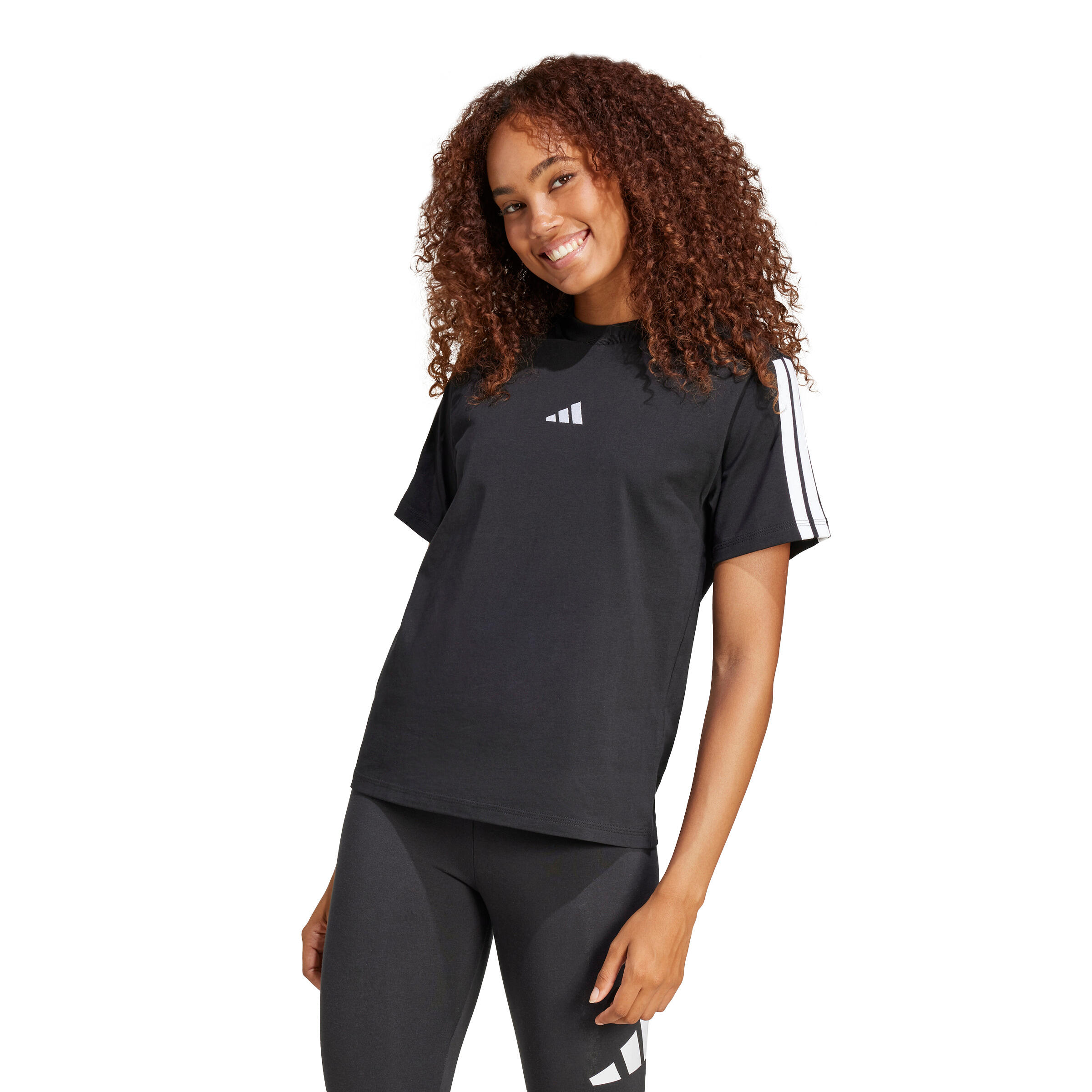 T-shirt femme adidas Essentials 3-Stripes 2/6