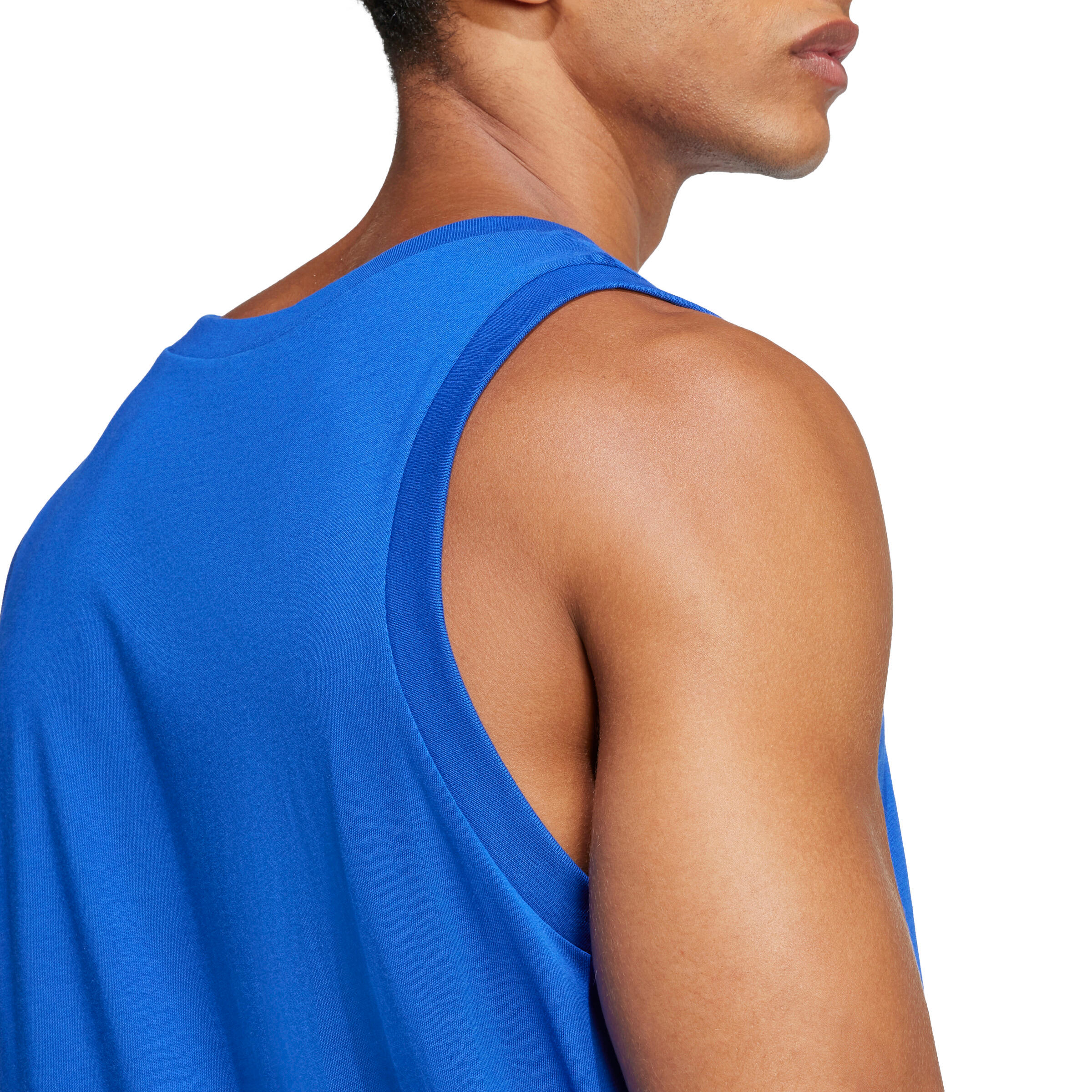 Camiseta sin mangas de jersey simple adidas Essentials Small Logo 7/7