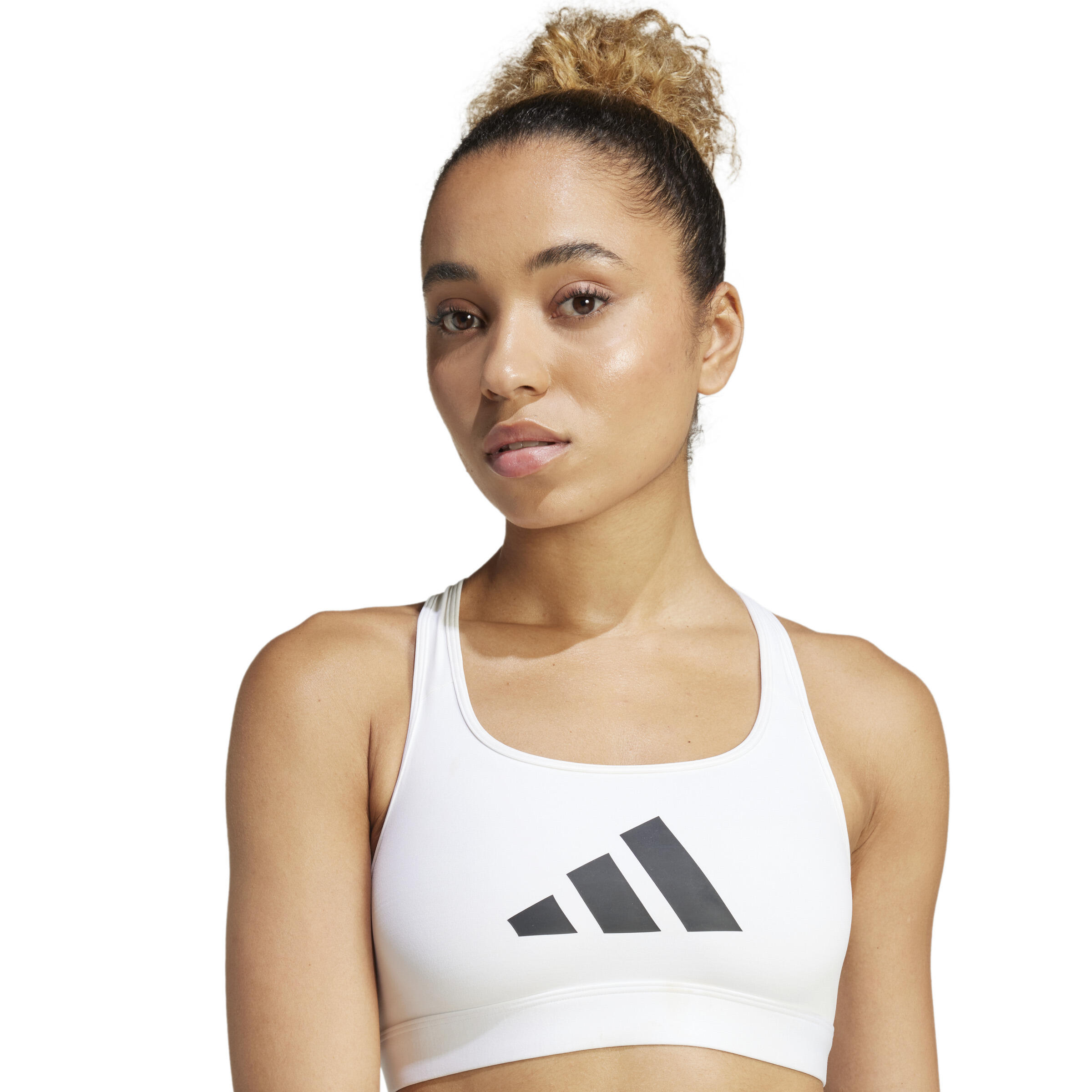 Brassière femme adidas Powerreact Big Logo Graphic 7/7
