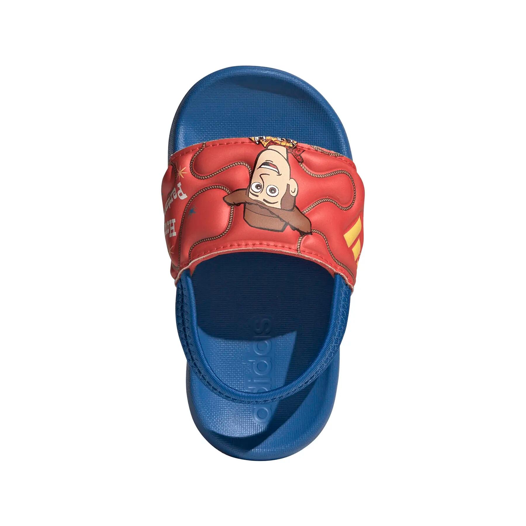 Chinelos de dedo com tira nas costas para bebé adidas Pixar Toy Story Adilette E 4/7
