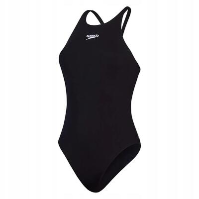 Costume Da Bagno Intero Girocollo Donna Speedo Nero