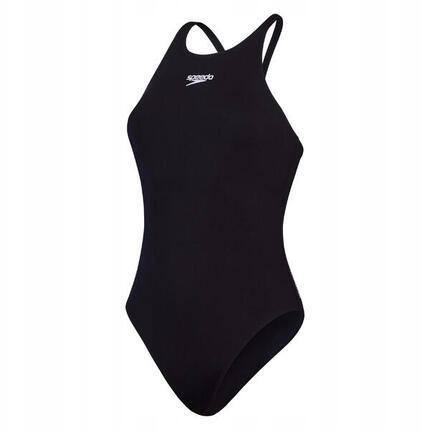Dames Endurance+ Rond Hals Eèn Stuk Zwempak (Zwart)