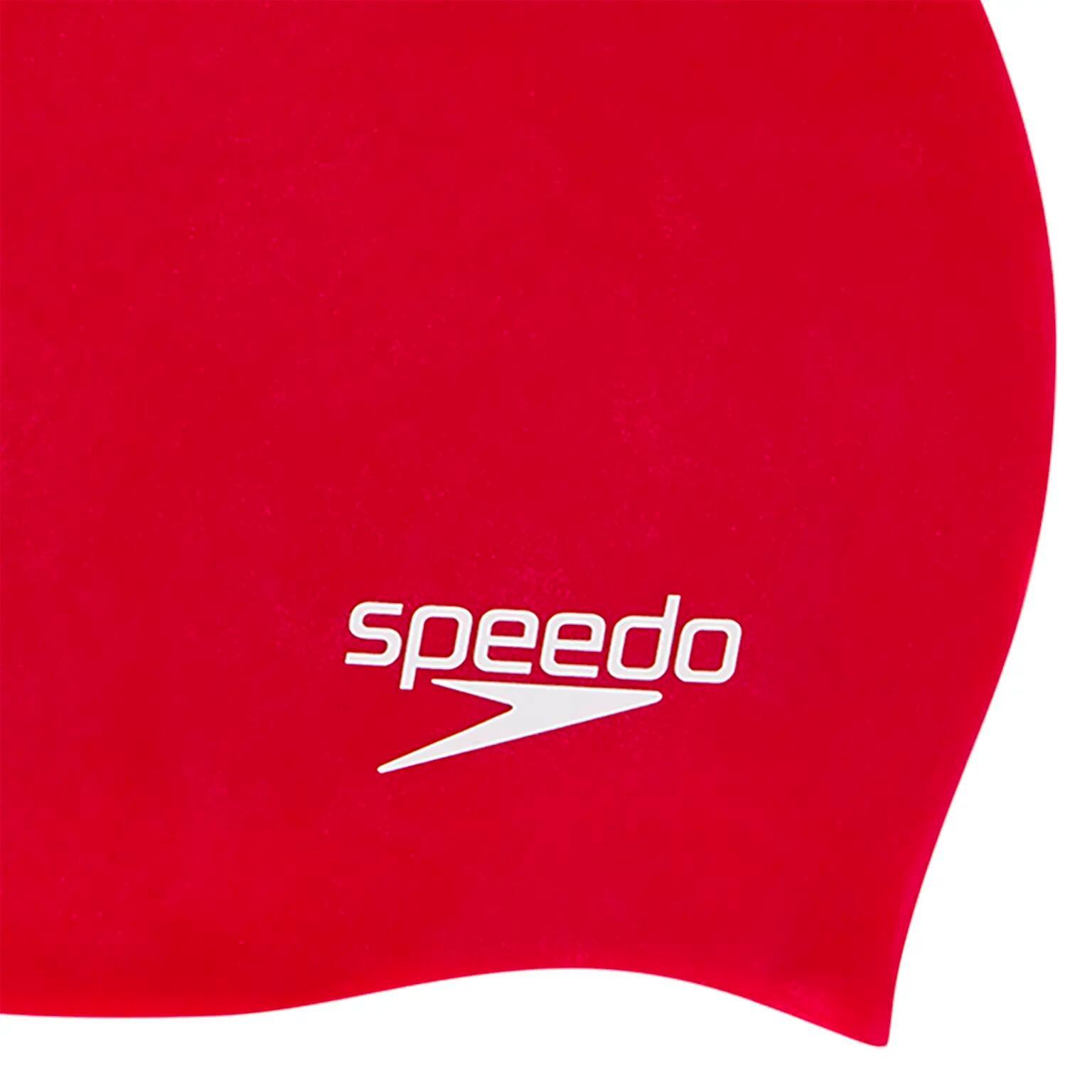 Touca de silicone moldado simples Speedo criança 3/4