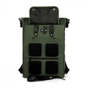 Urbanproof Rolltop Fahrradrucksack 20L in Grün für Pendler 5/7