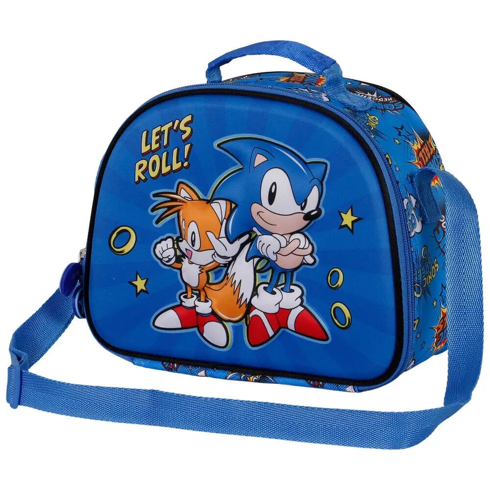 Sac isotherme Karactermania Sonic The Hedgehog Lets Roll 3D 3/4