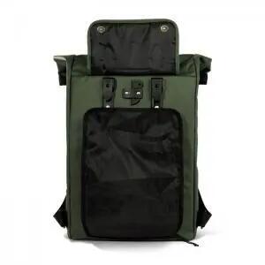 Urbanproof Rolltop Fahrradrucksack 20L in Grün für Pendler 6/7