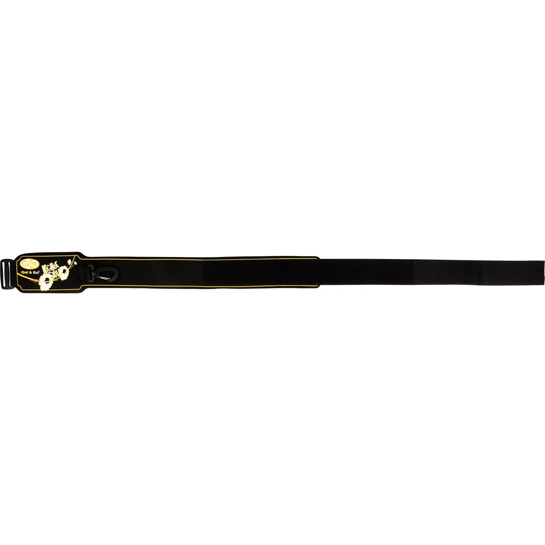 Antrenor abilități fotbal Get&GO, neopren, negru/galben 4/5