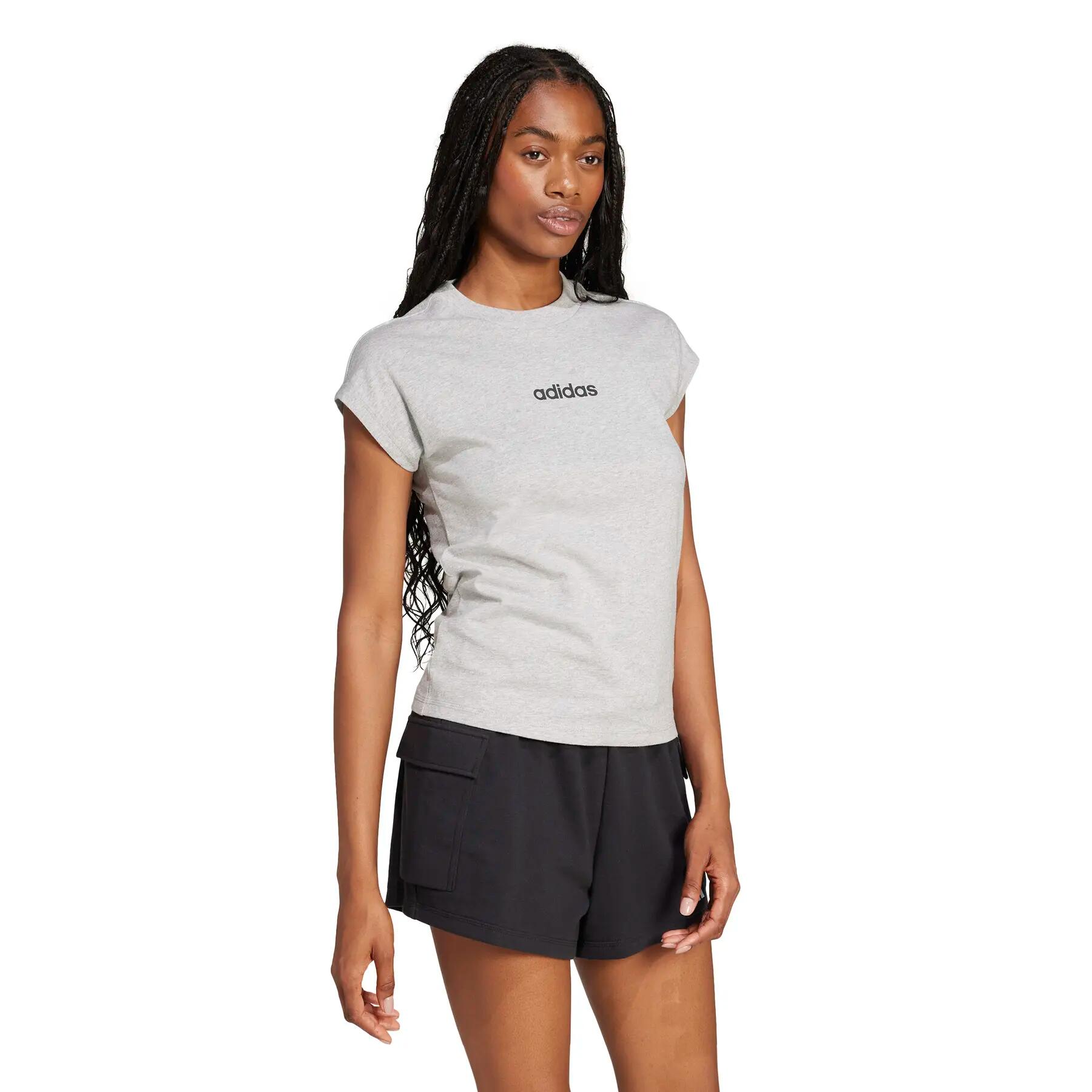 T-shirt femme adidas Essentials Linear 3/6