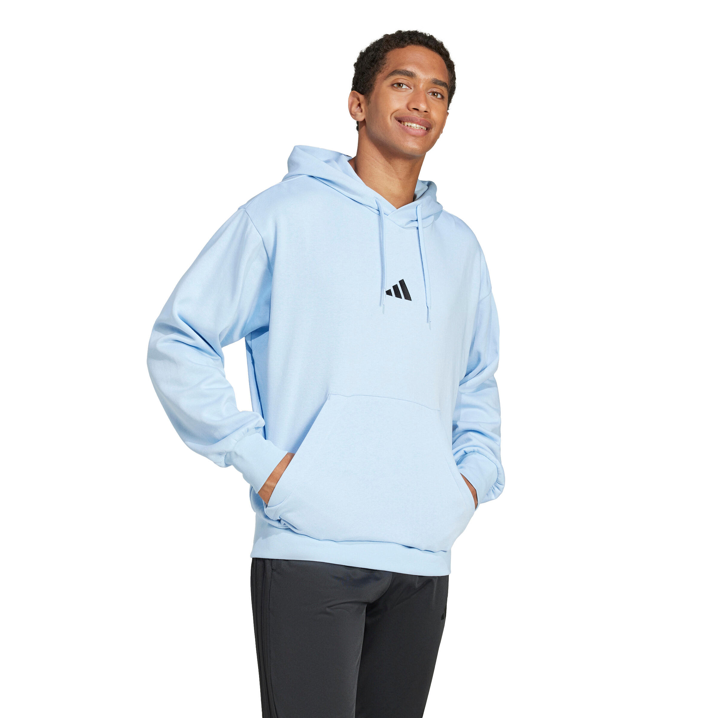 Felpa con cappuccio adidas Essentials Feelcozy Fleece 3/6