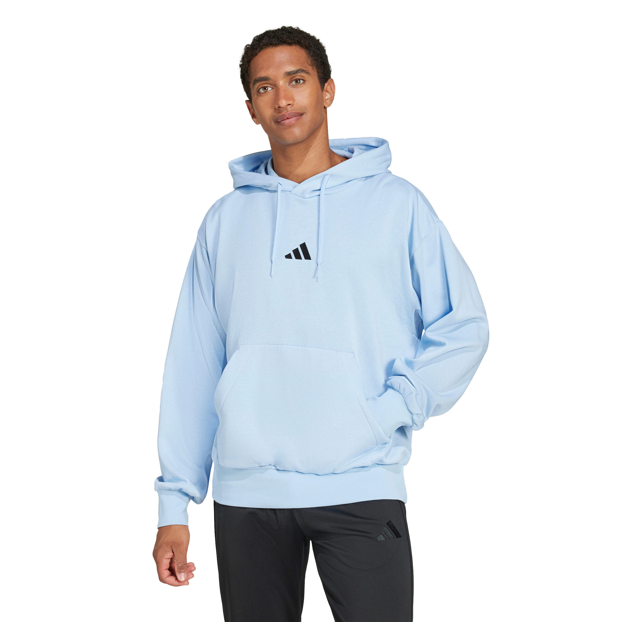Felpa con cappuccio adidas Essentials Feelcozy Fleece 2/6
