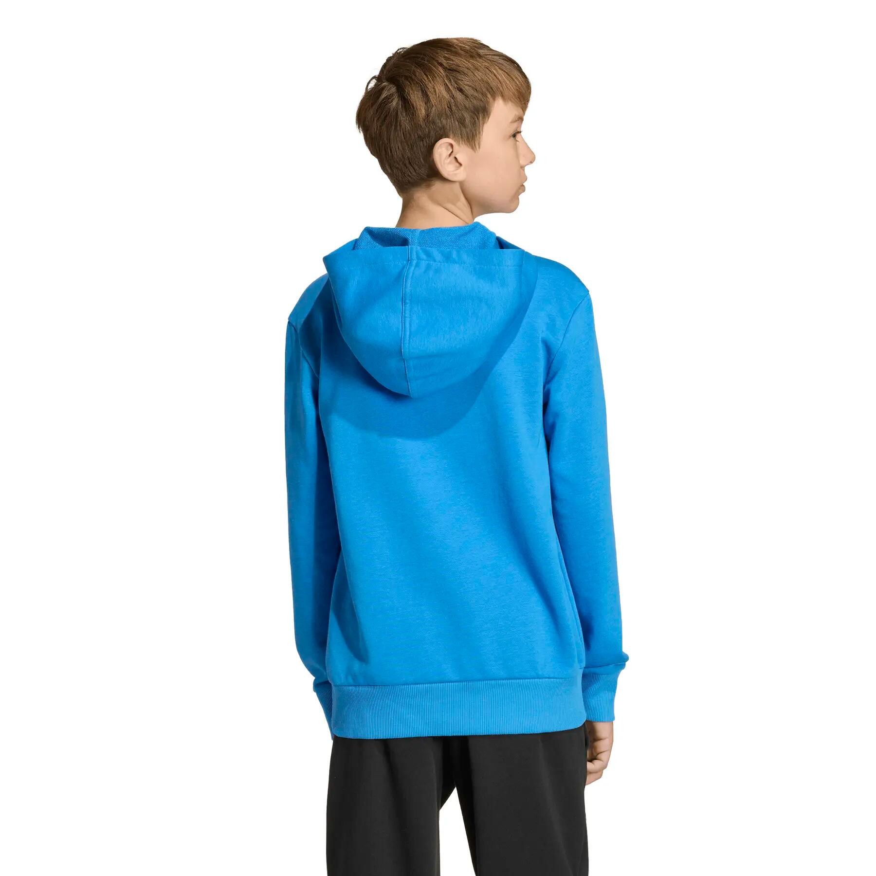 Felpa con cappuccio in French terry morbido per bambini adidas Essentials 5/7