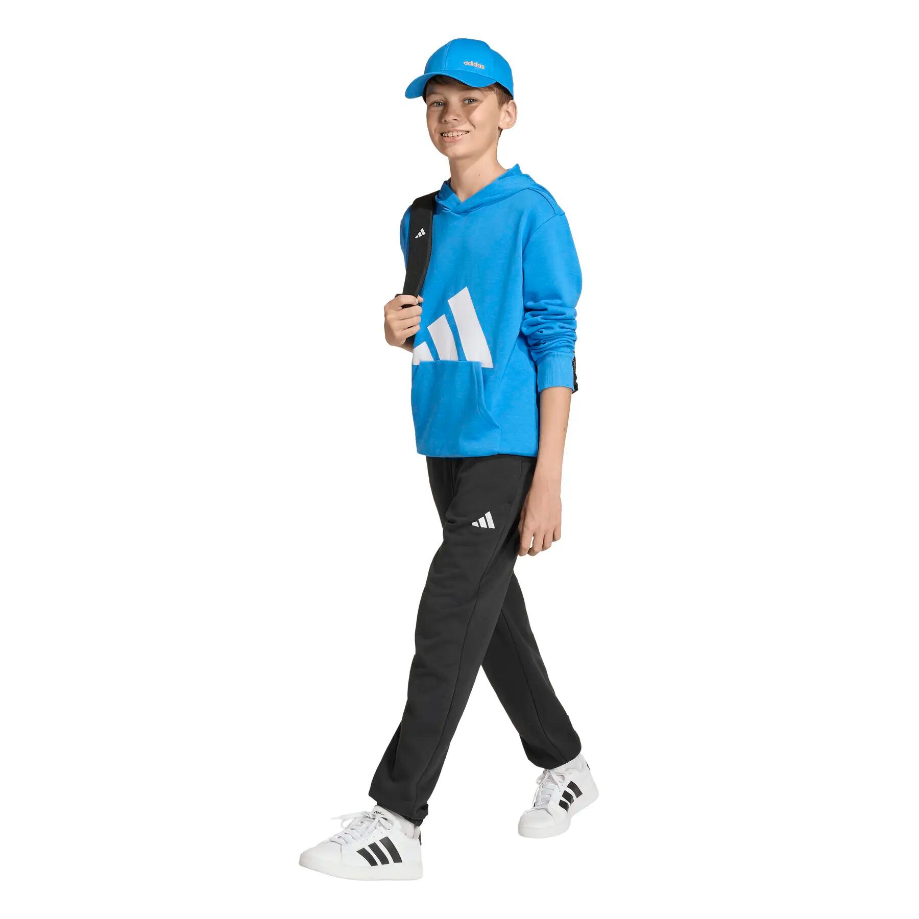 Felpa con cappuccio in French terry morbido per bambini adidas Essentials 4/7