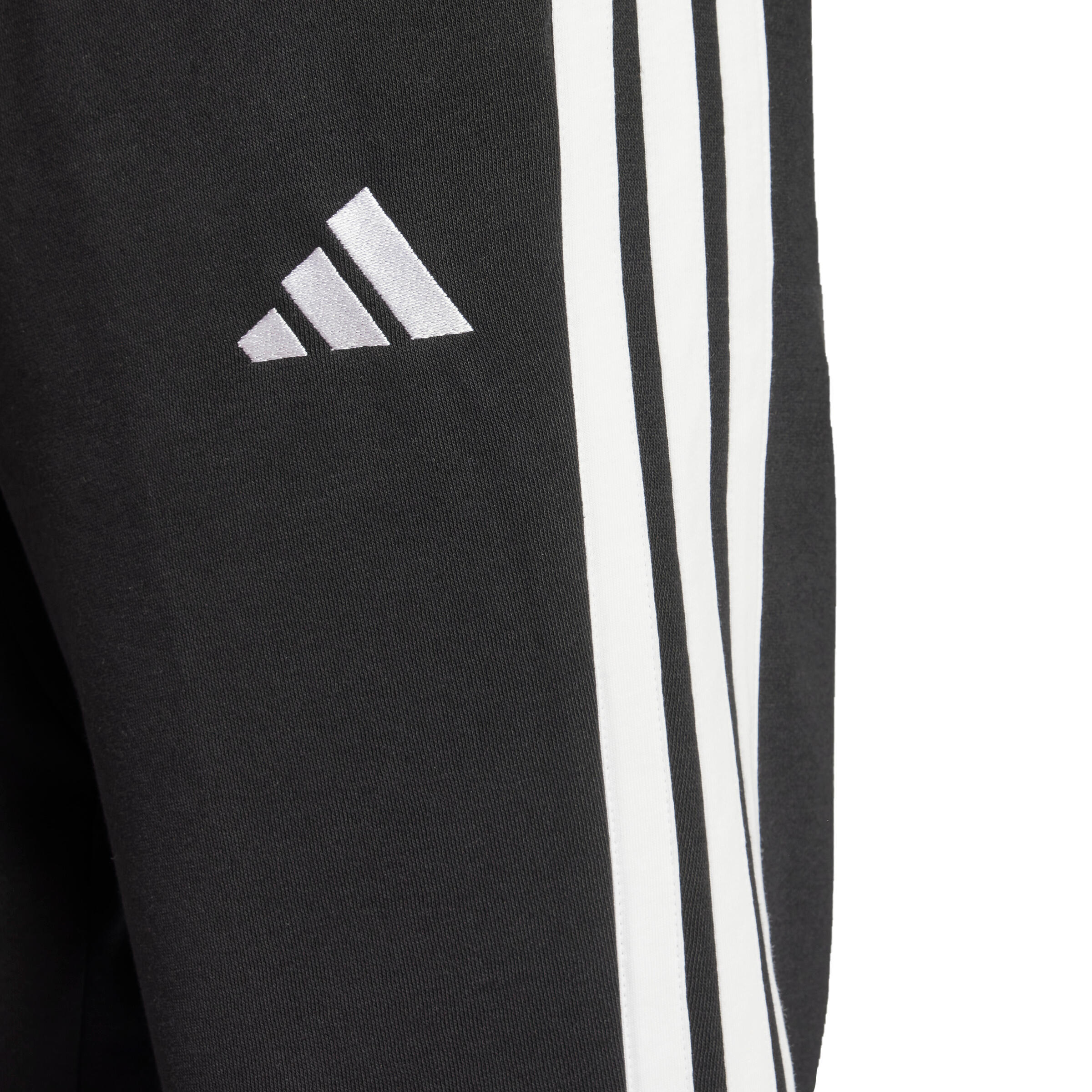 Calças de jogging com bainha aberta adidas Essentials 3-Stripes Fleece 5/6