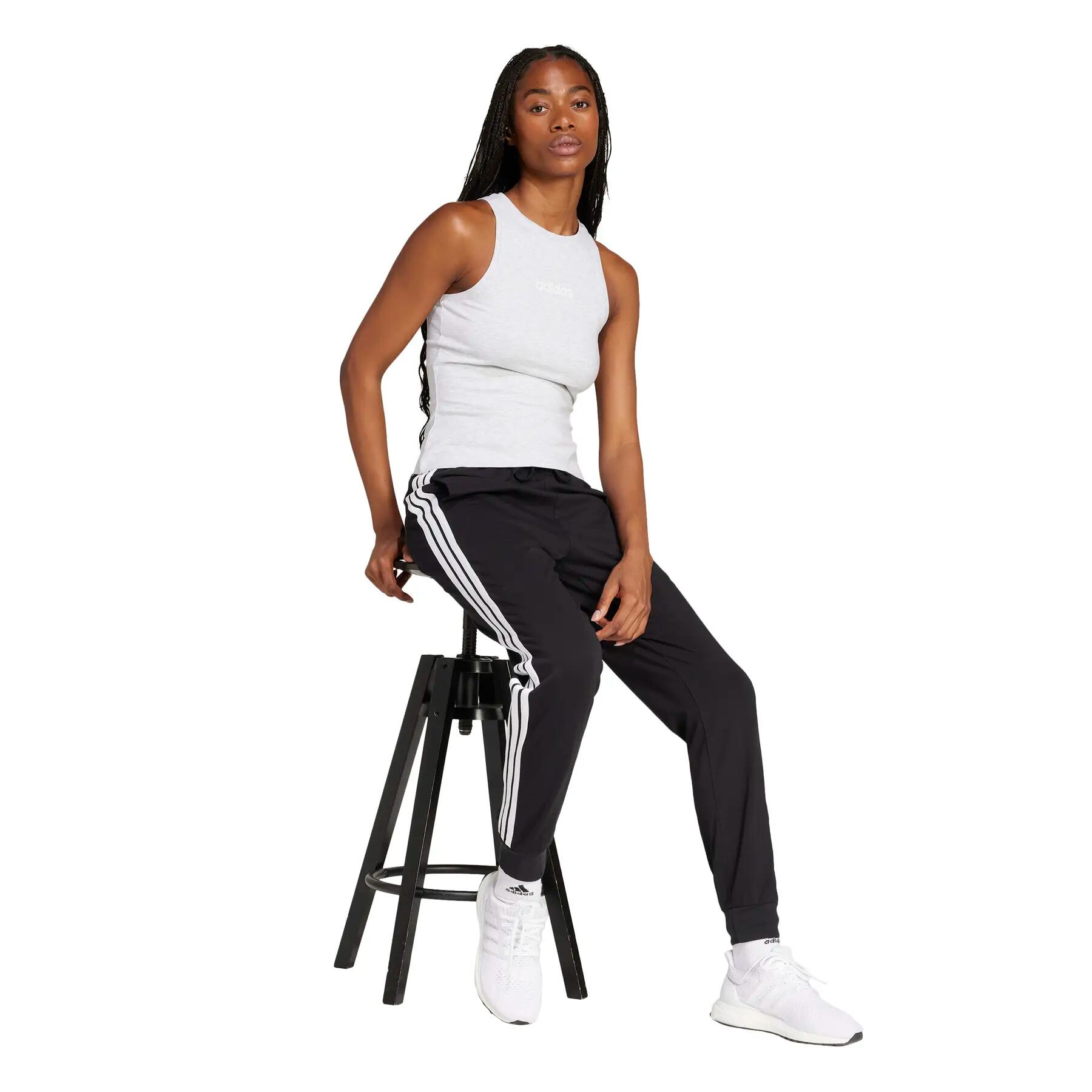 Pantaloni da jogging donna adidas Essentials 3-Stripes 3/6