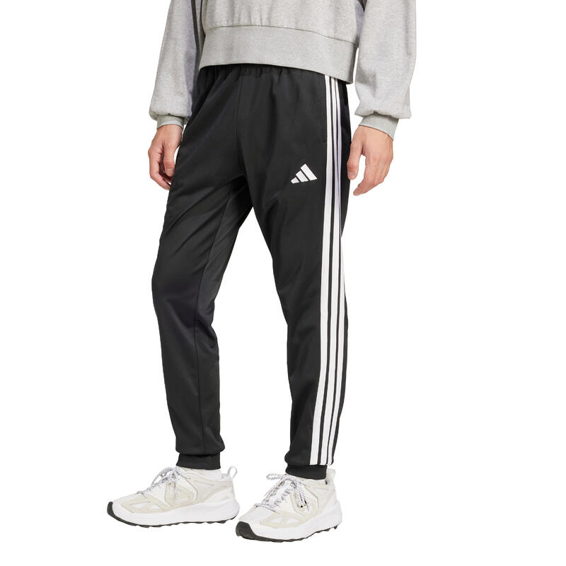 adidas Pantaloni 3-Stripes Tricot tapered, poliester reciclat