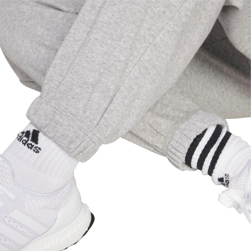 Pantaloni pentru femei adidas Essentials Linear French Terry Cuffed