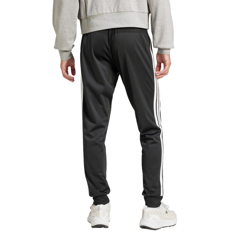 adidas Pantaloni 3-Stripes Tricot tapered, poliester reciclat