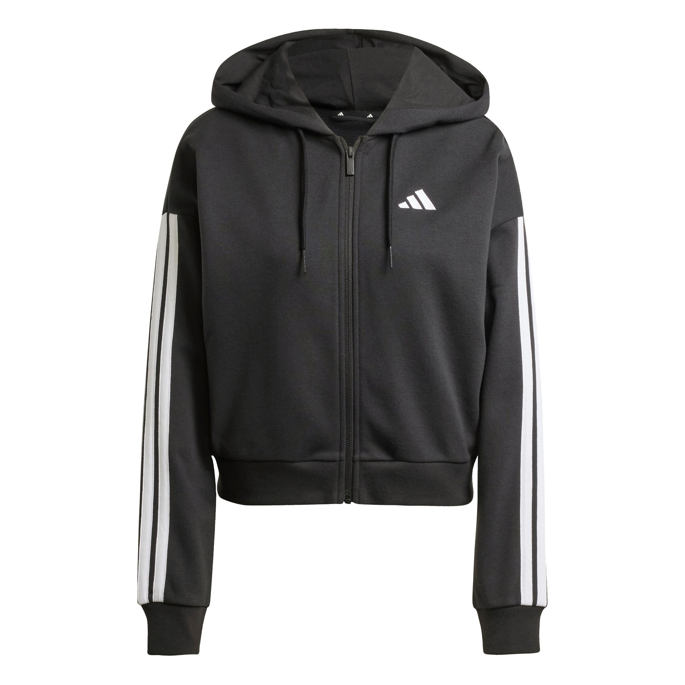 Veste à capuche entièrement zippée French terry 3 bandes Essentials 7/7