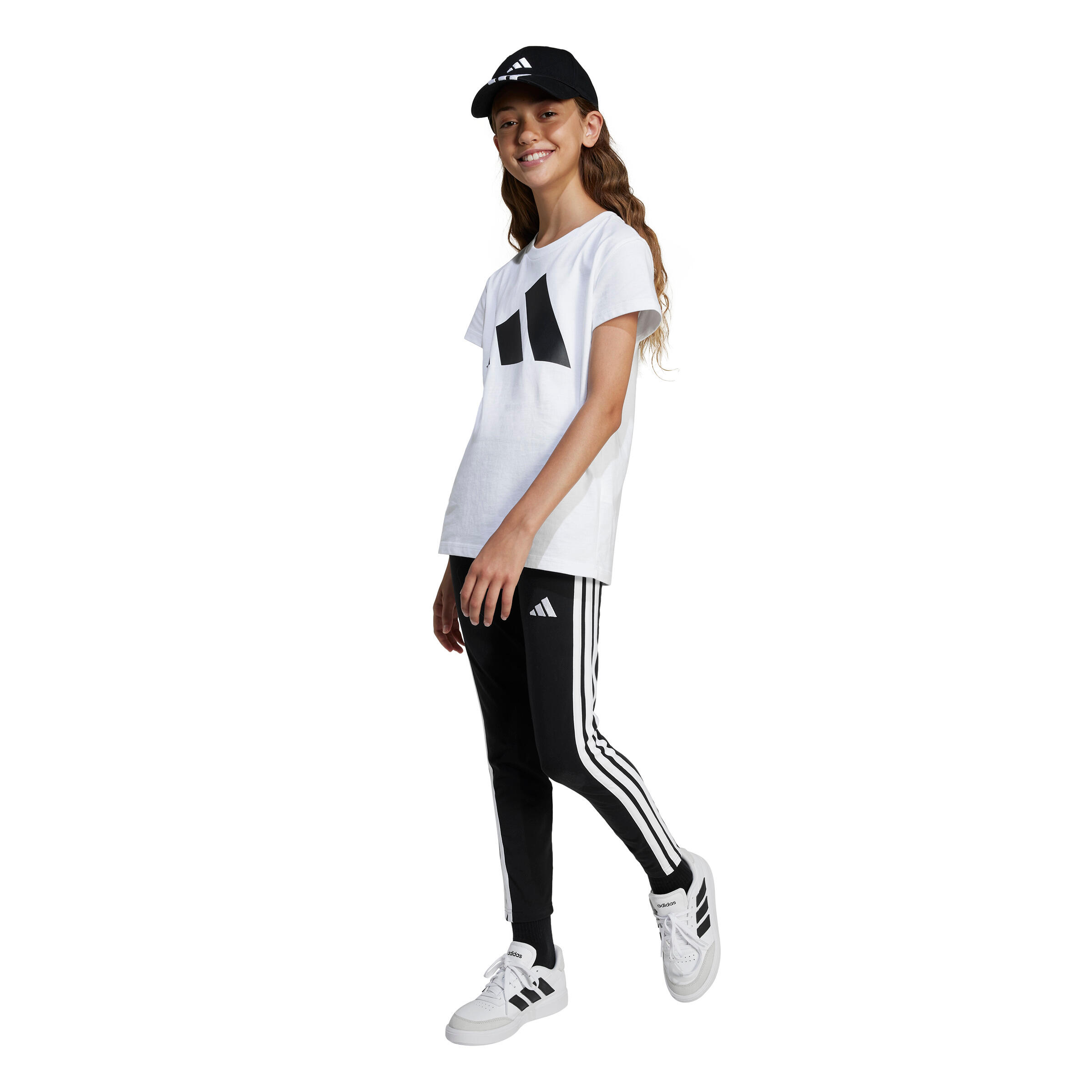 T-shirt de menina adidas Essentials 4/6