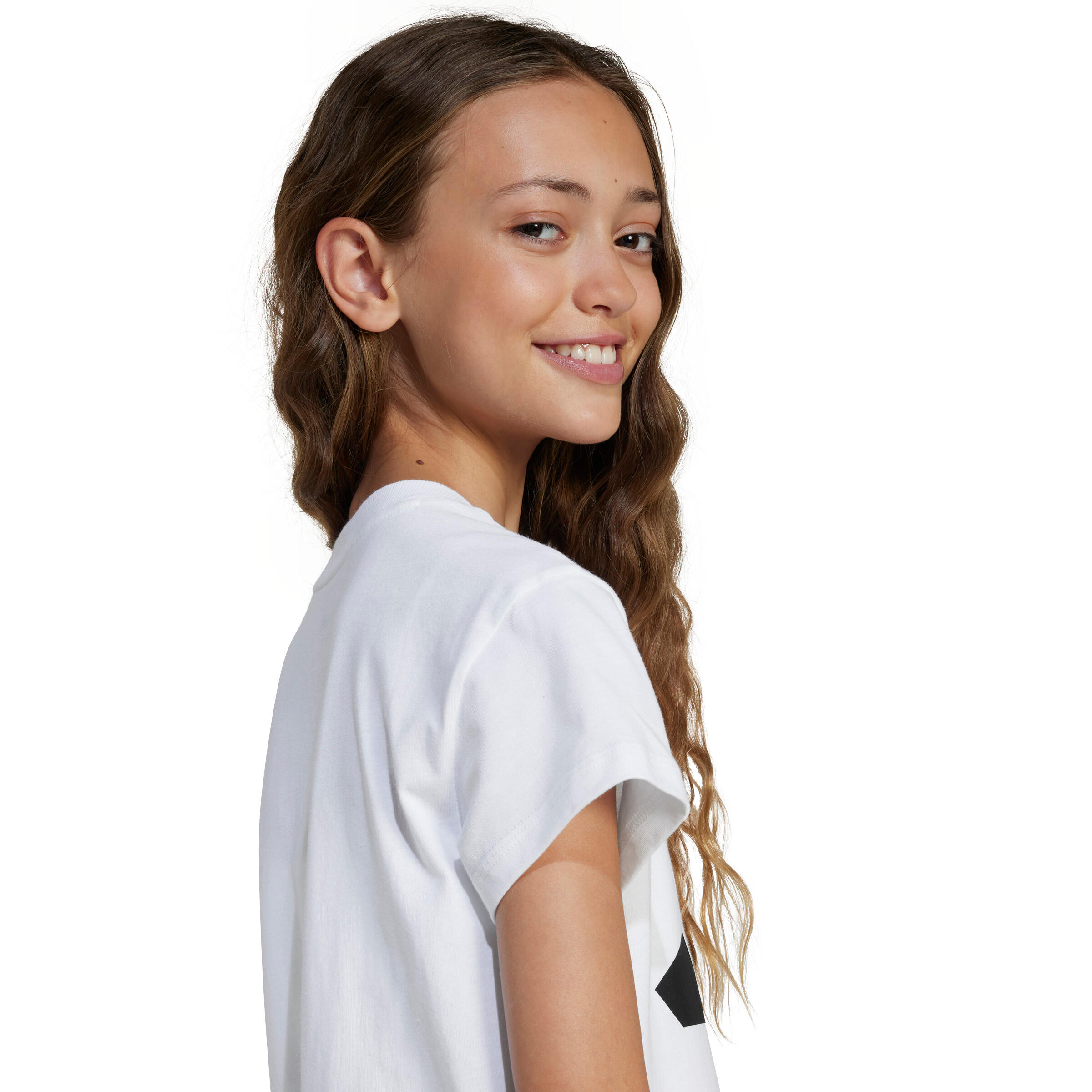 T-shirt de menina adidas Essentials 6/6