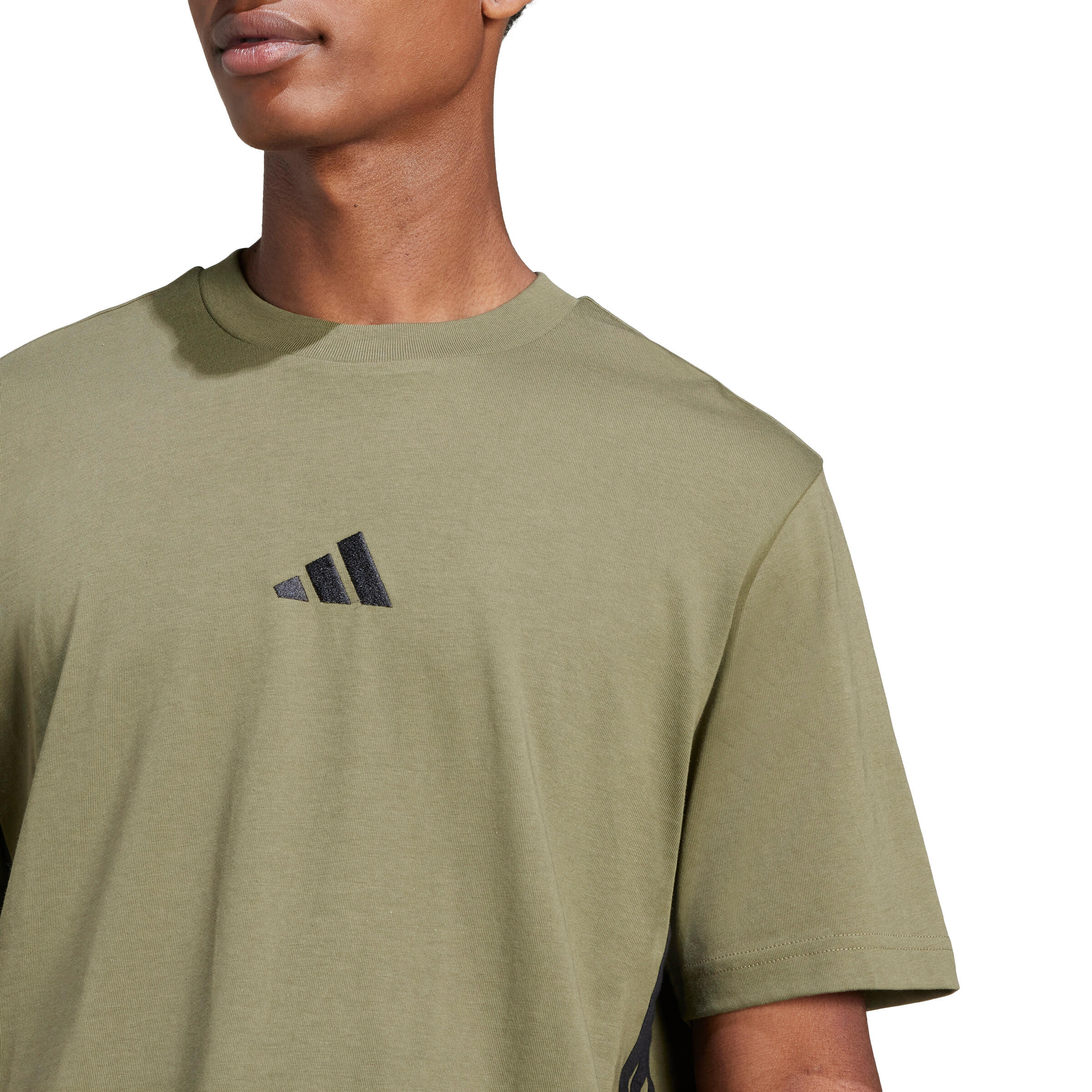 Einfaches Jersey-T-Shirt adidas Essentials 3-Stripes 6/6