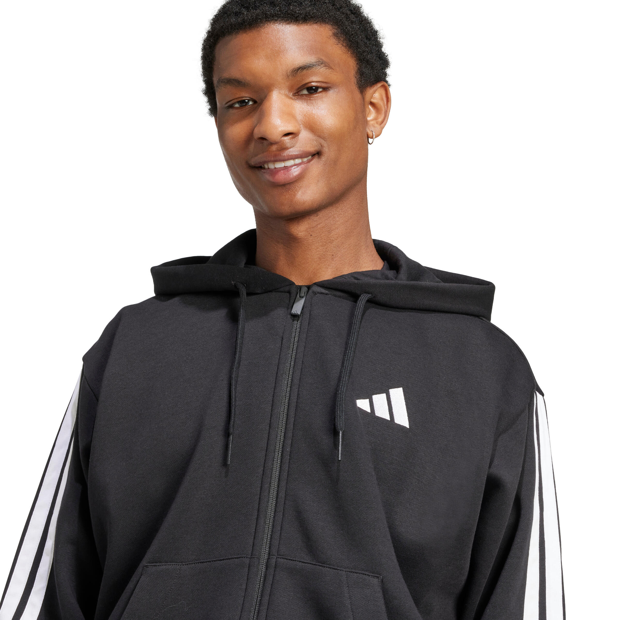 Hoodie adidas Essentials 3-Stripes Fleece 5/7