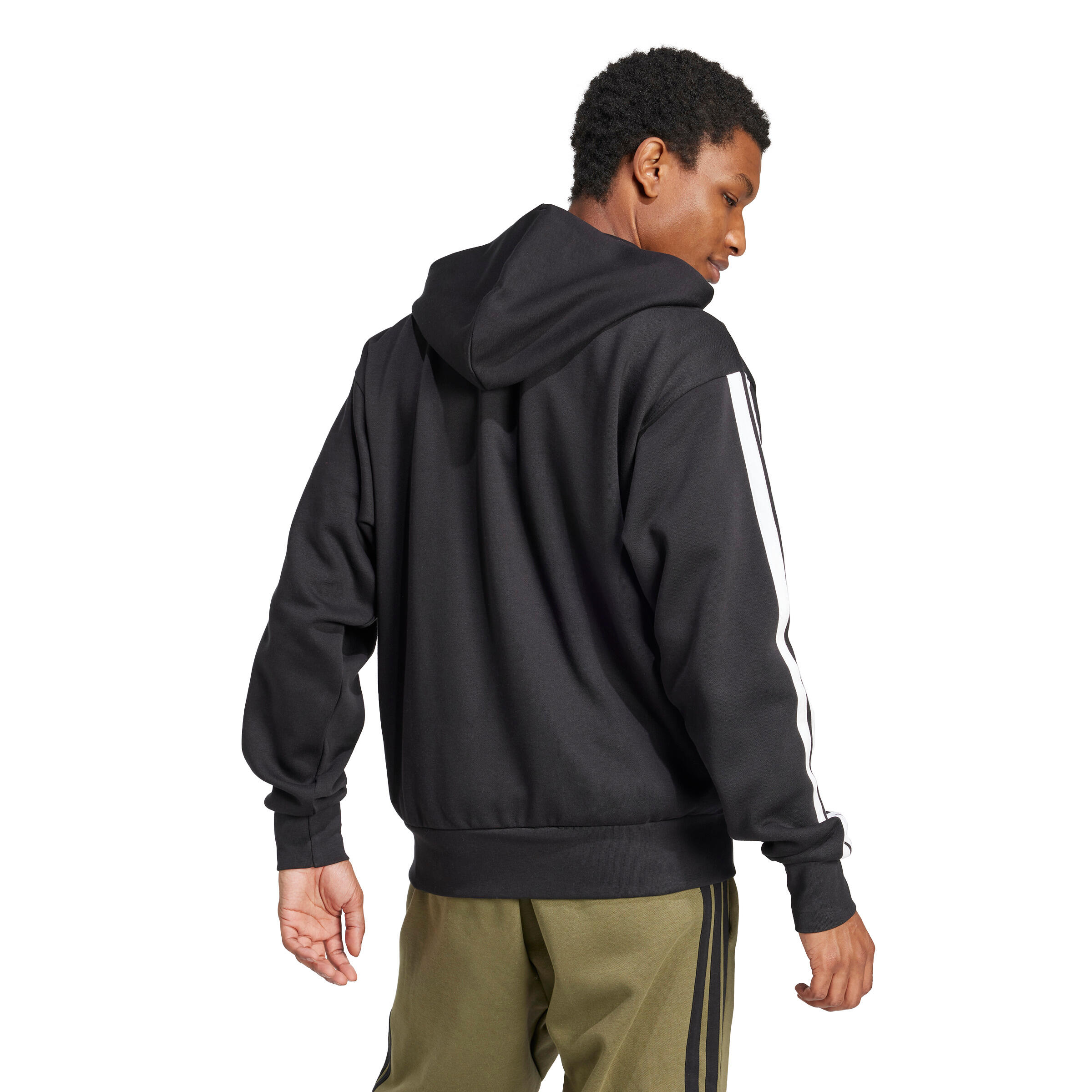 Hoodie adidas Essentials 3-Stripes Fleece 4/7