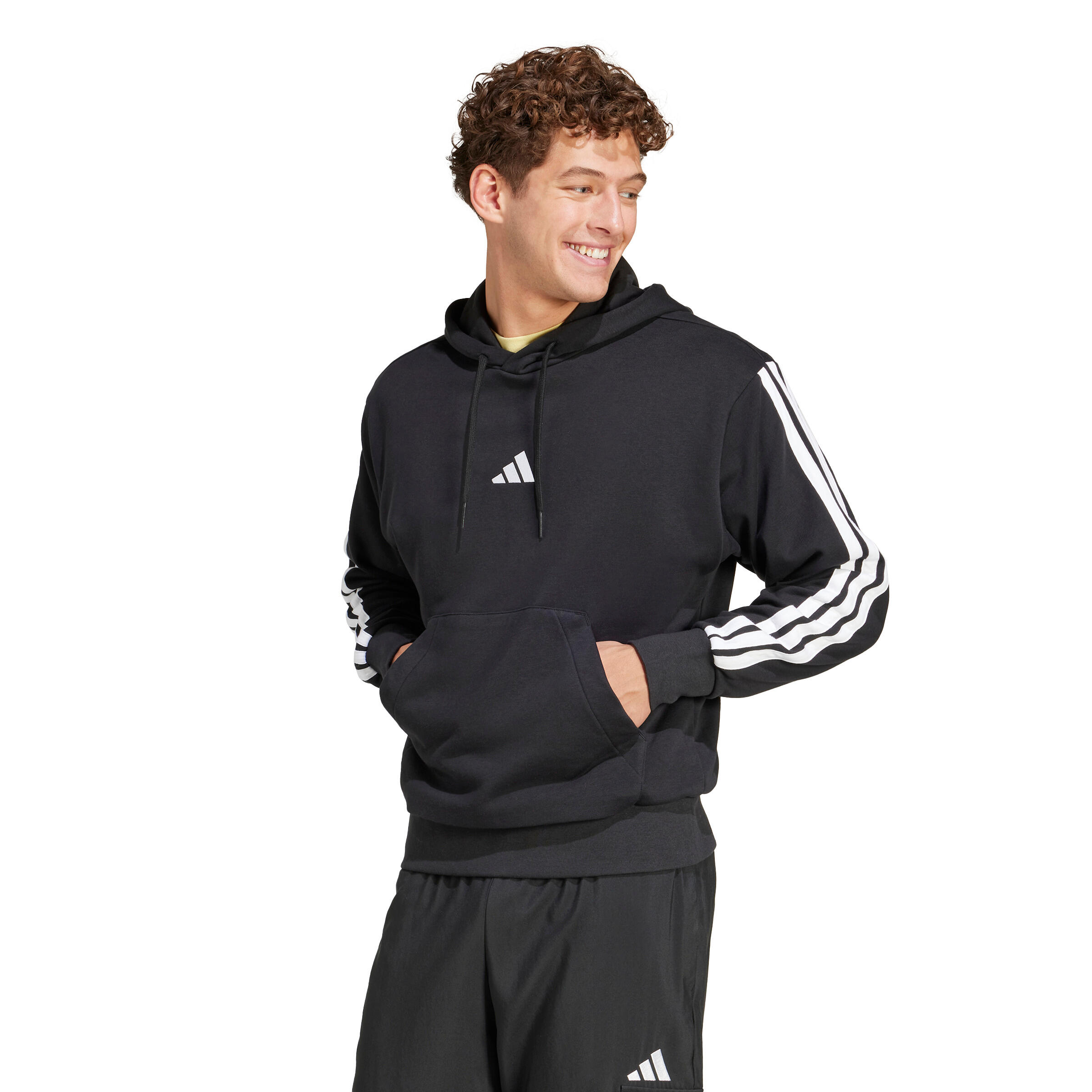 Bluza z kapturem adidas Essentials 3-Stripes French Terry 2/7