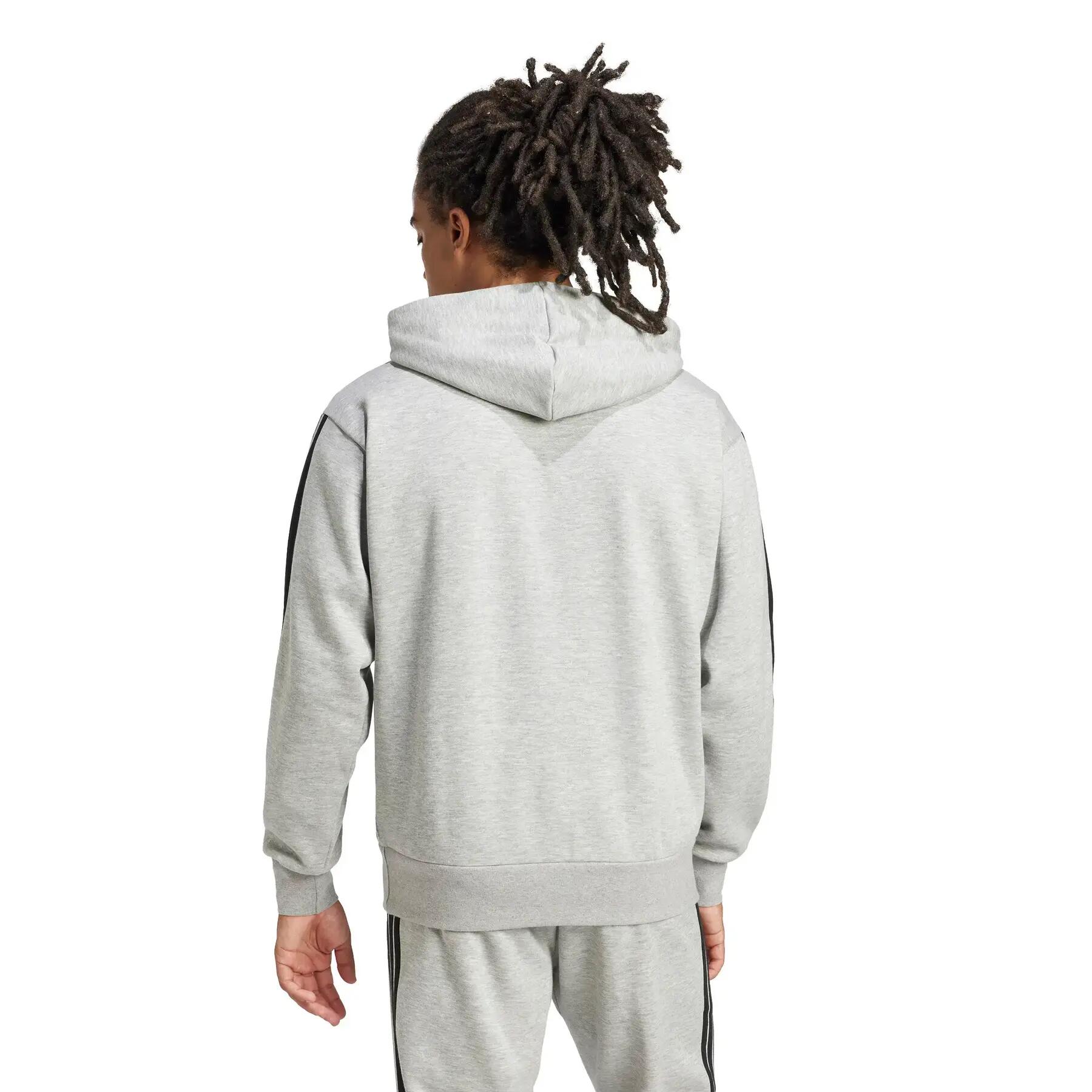 Bluza z kapturem adidas Essentials 3-Stripes Fleece 4/6
