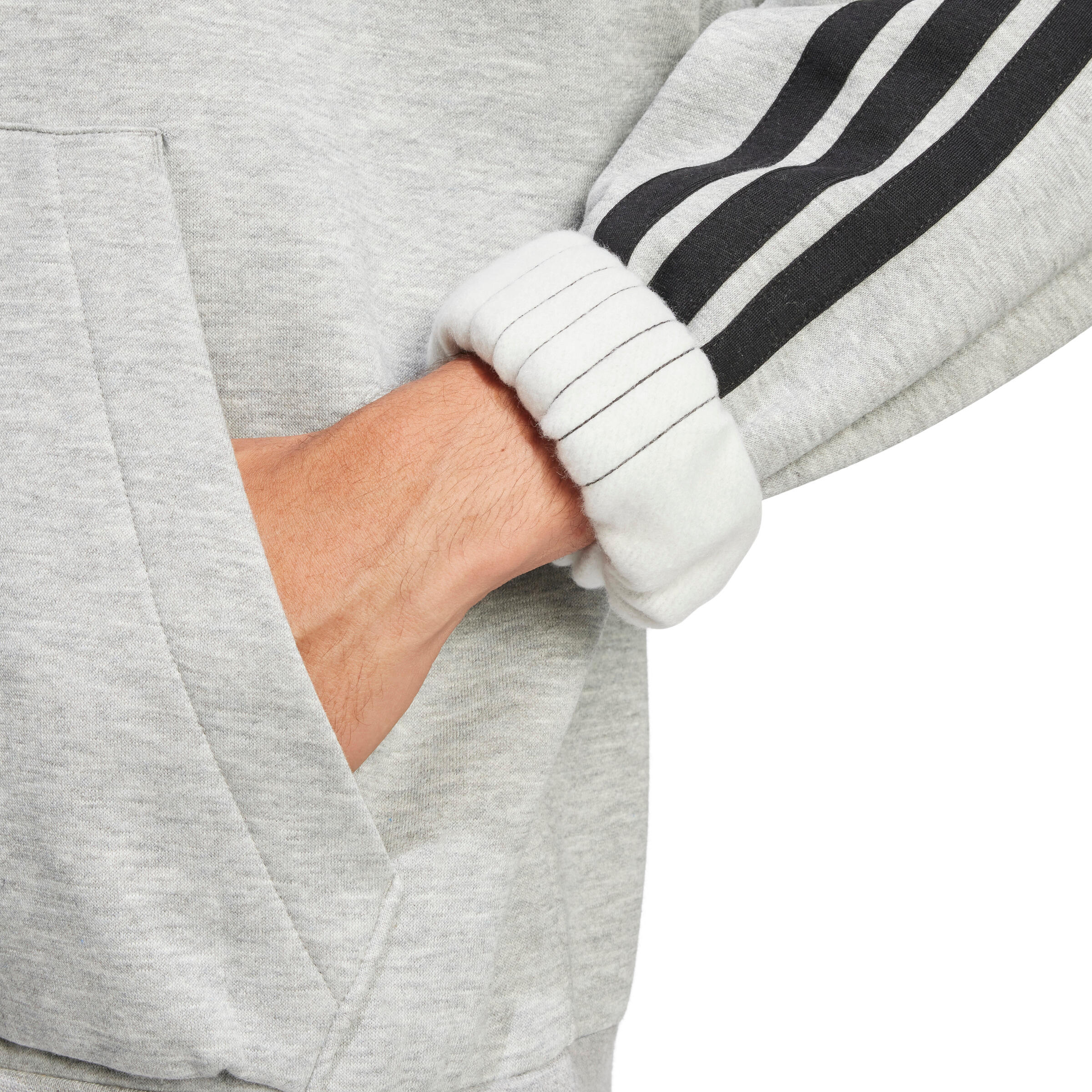 Sudadera con capucha adidas Essentials 3-Stripes Fleece 6/6