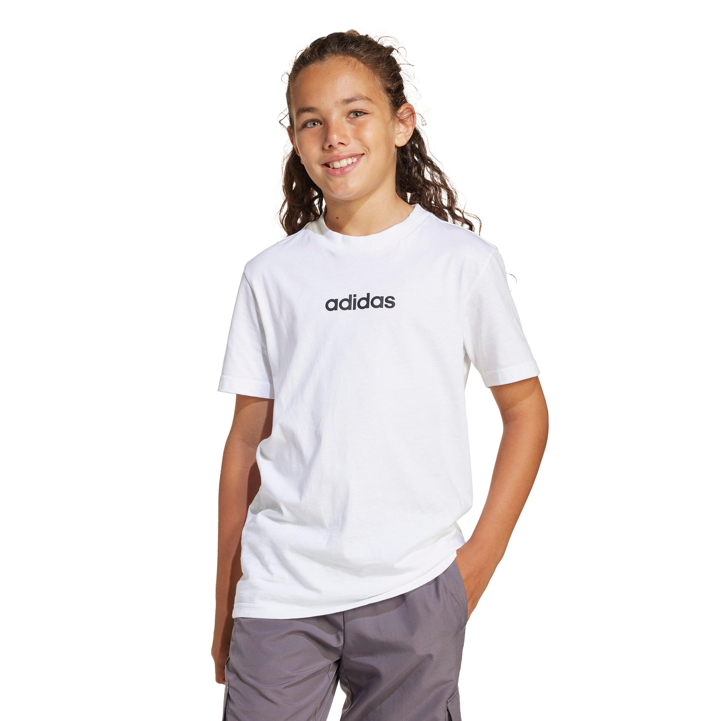 T-shirt de criança adidas Essentials 2/7