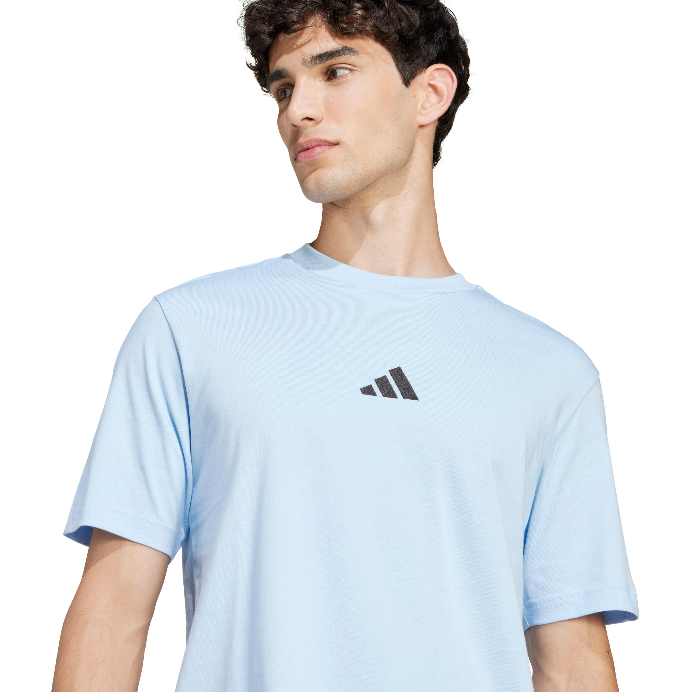 Einfaches Jersey-T-Shirt adidas Essentials Small Logo 6/6