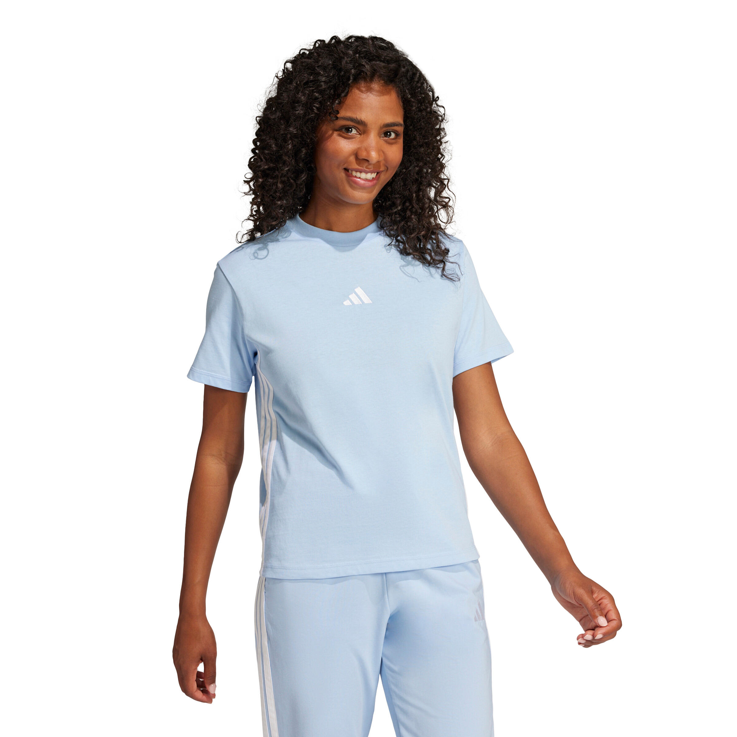 T-shirt femme adidas Essentials 3-Stripes 3/6