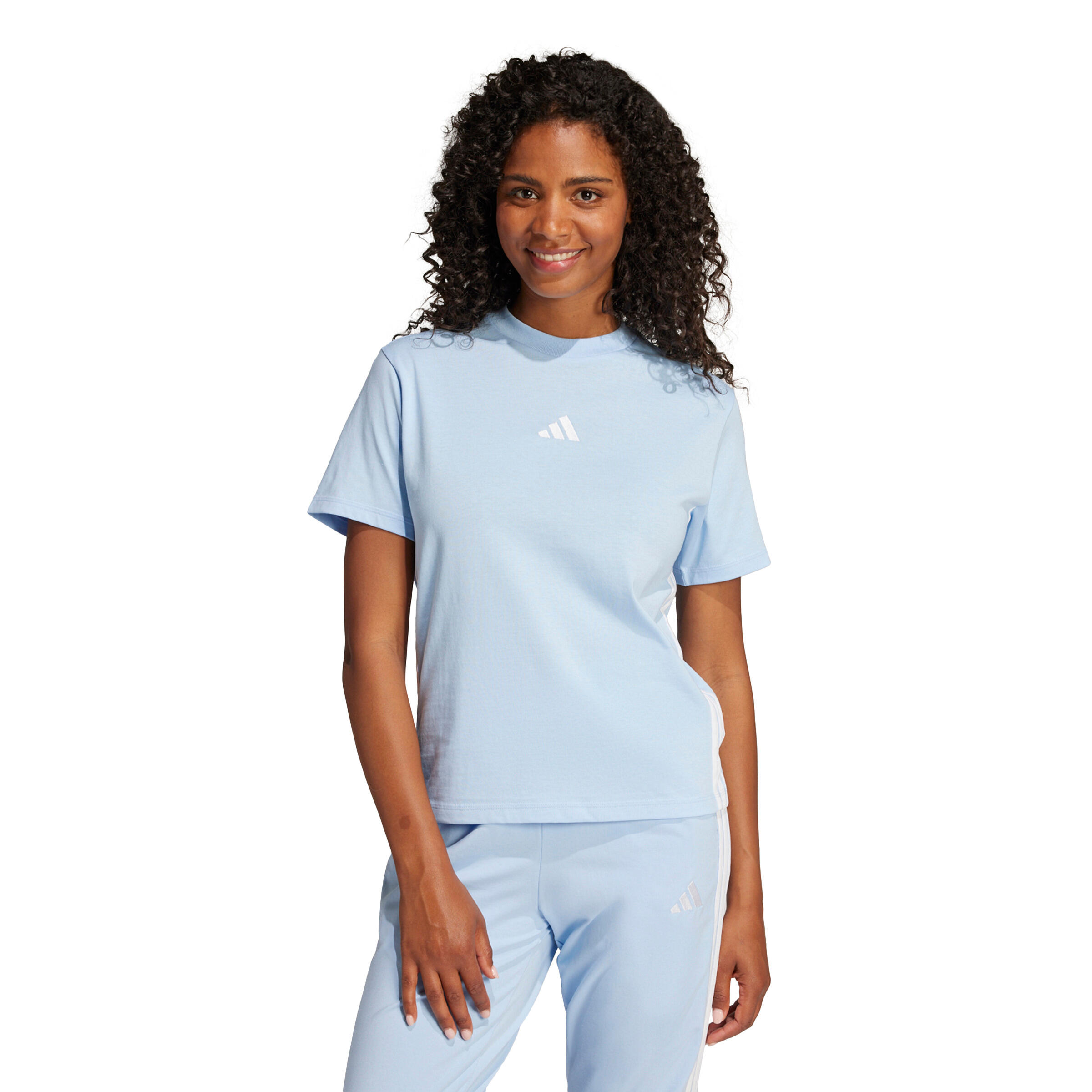 T-shirt femme adidas Essentials 3-Stripes 2/6