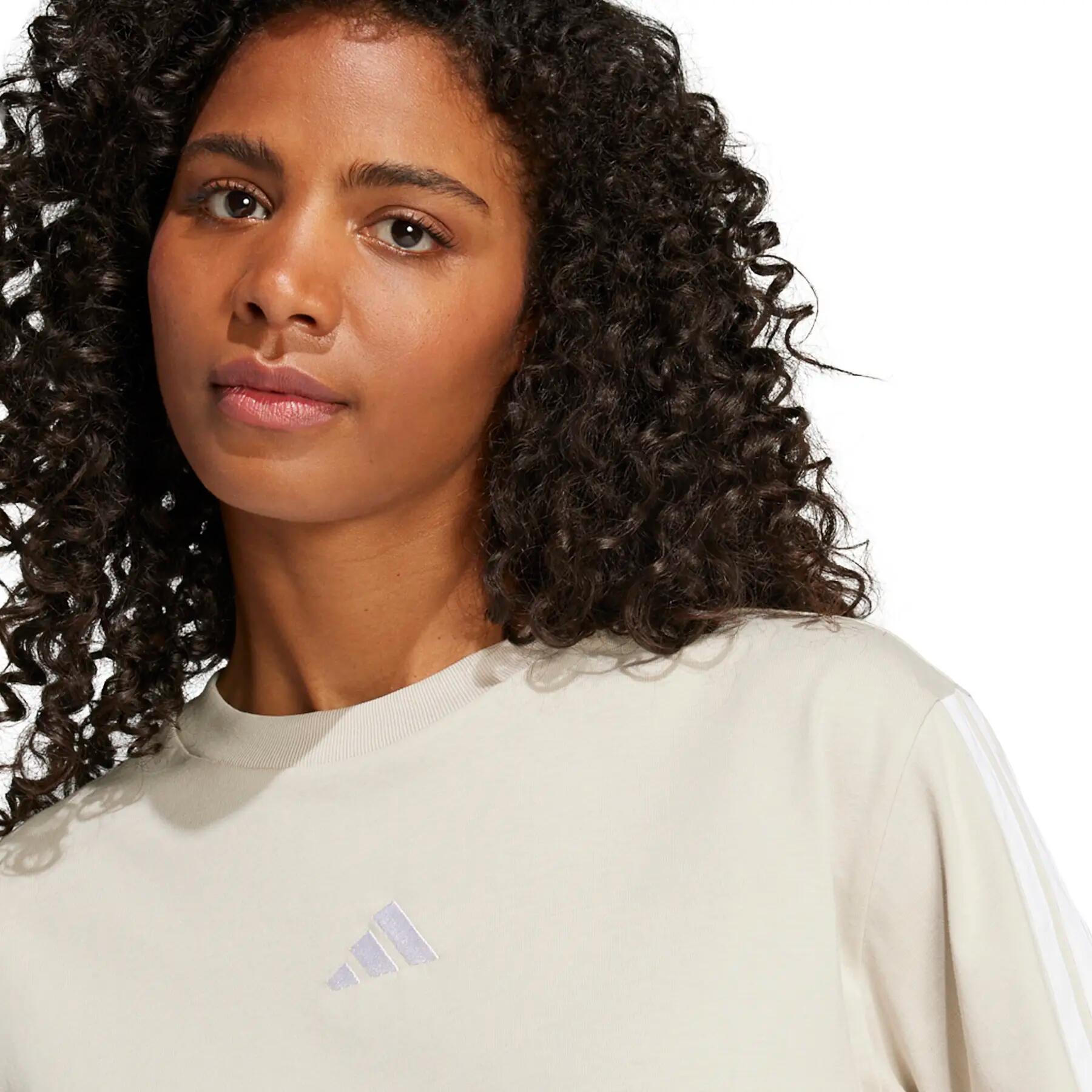 Camiseta holgada de mujer adidas Essentials 3-Stripes 6/6