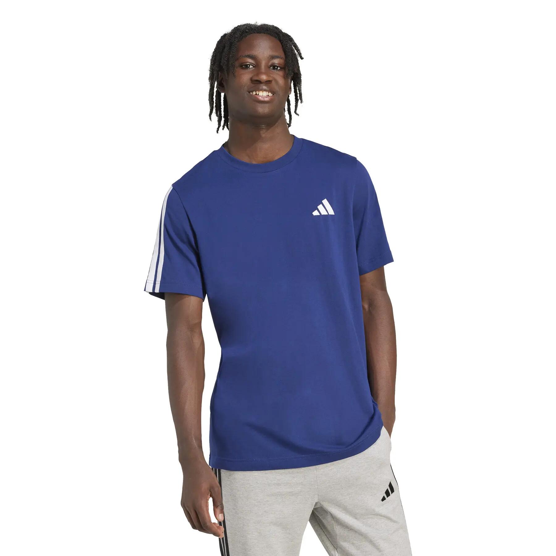 T-shirt Adidas Modèle Jv6785 Couleur Bleu 3/6