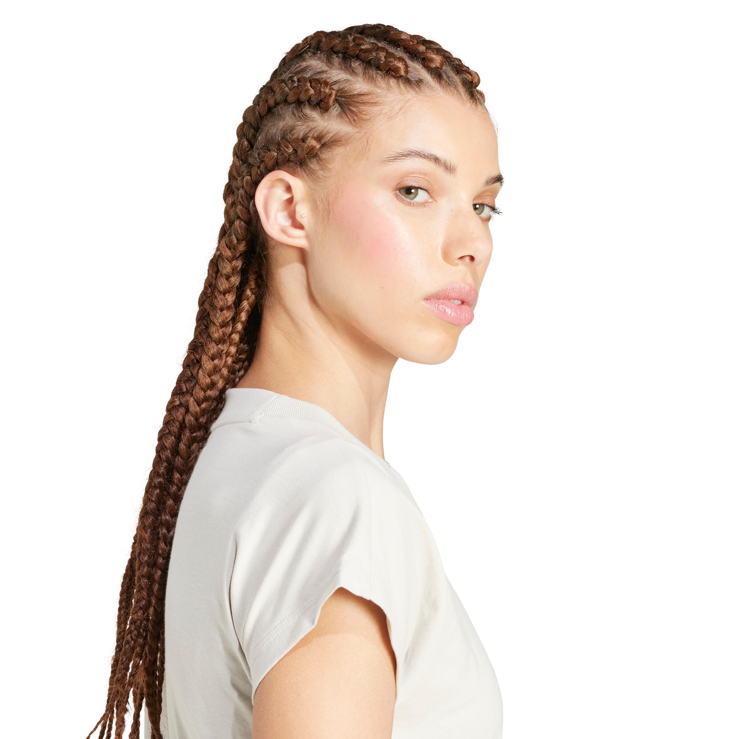 Dames-T-shirt adidas Essentials Linear 5/6