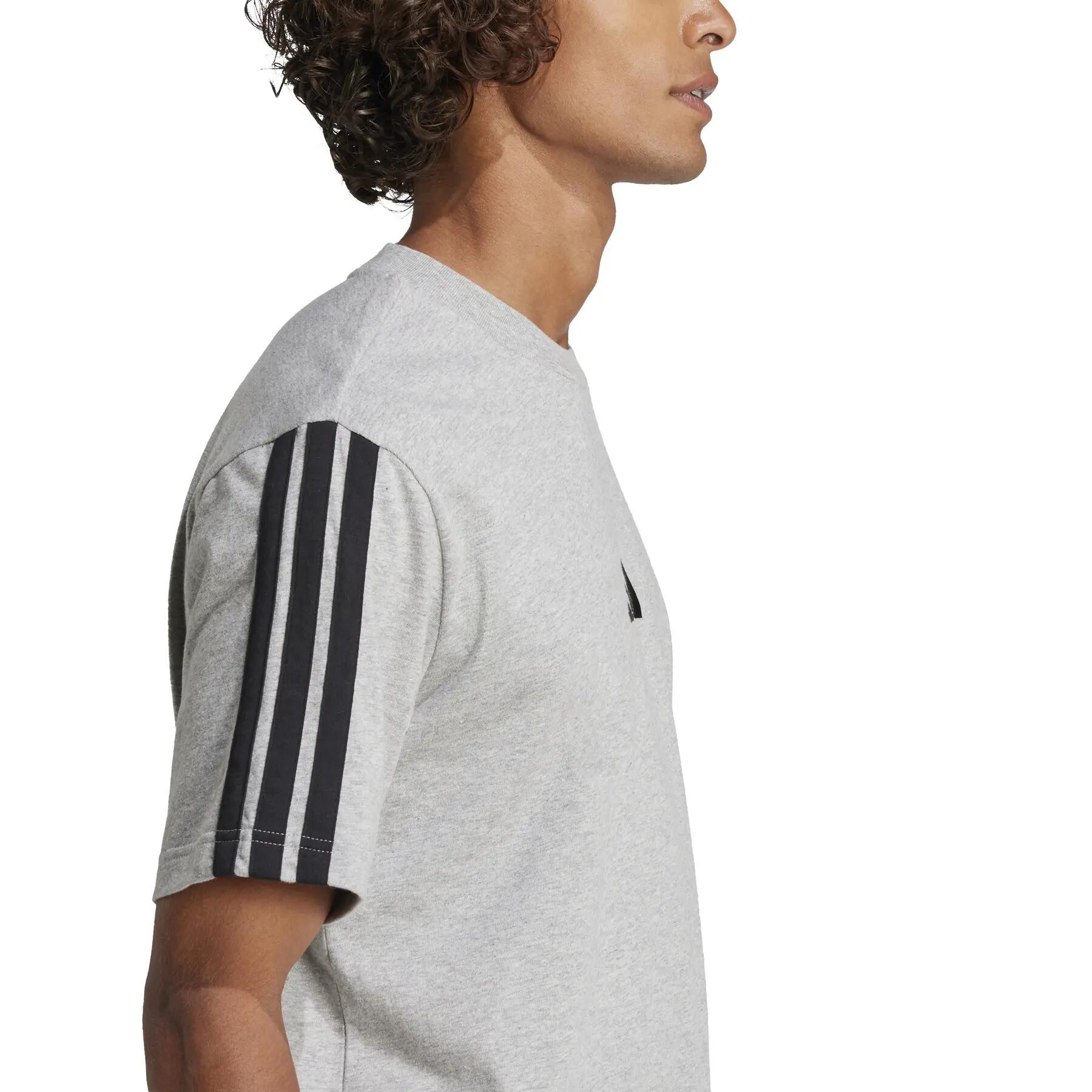 Essentials 3-Streifen Single Jersey T-Shirt 6/6