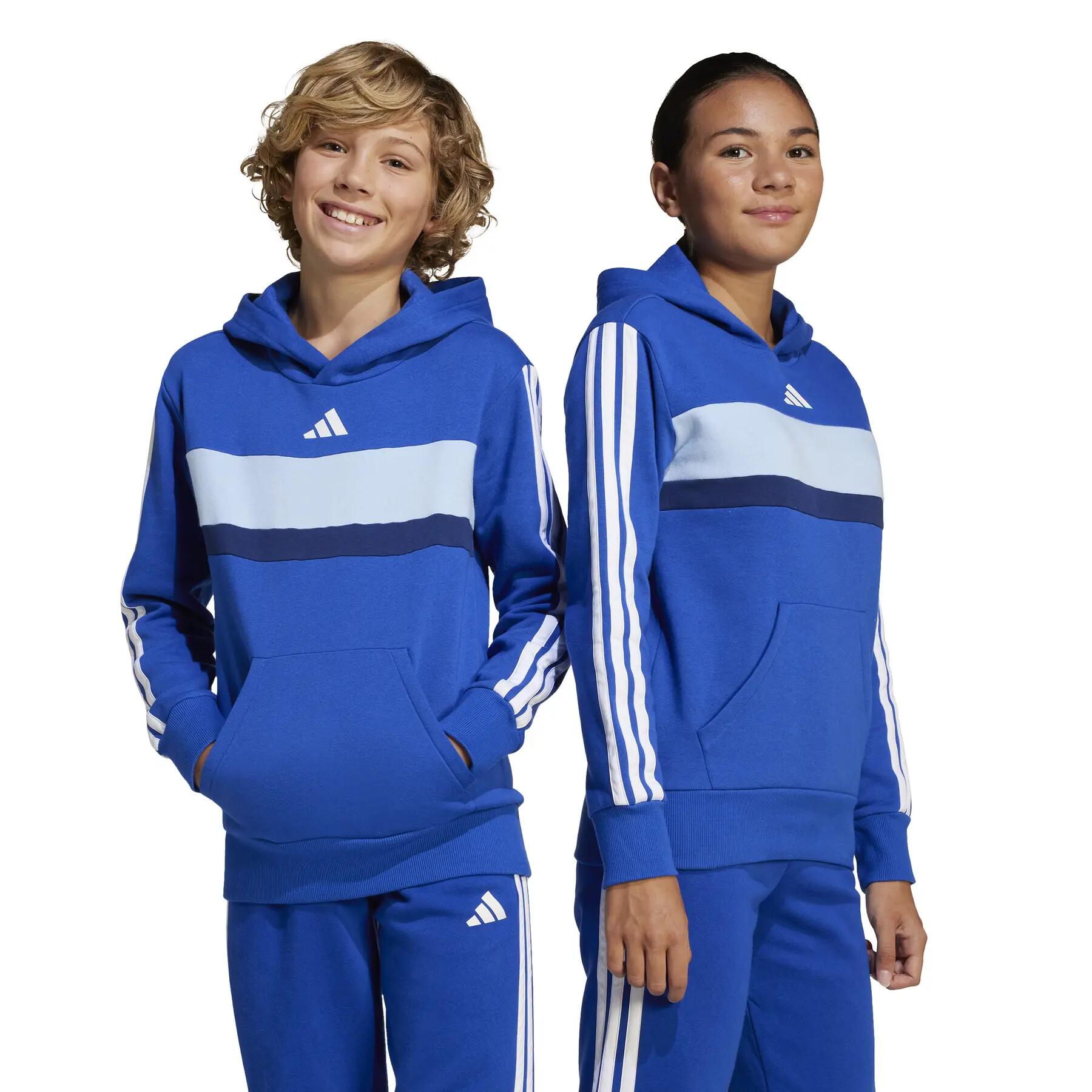 Sweatshirt à capuche 3 bandes enfant adidas Seasonal Essentials Tiberio 3/7